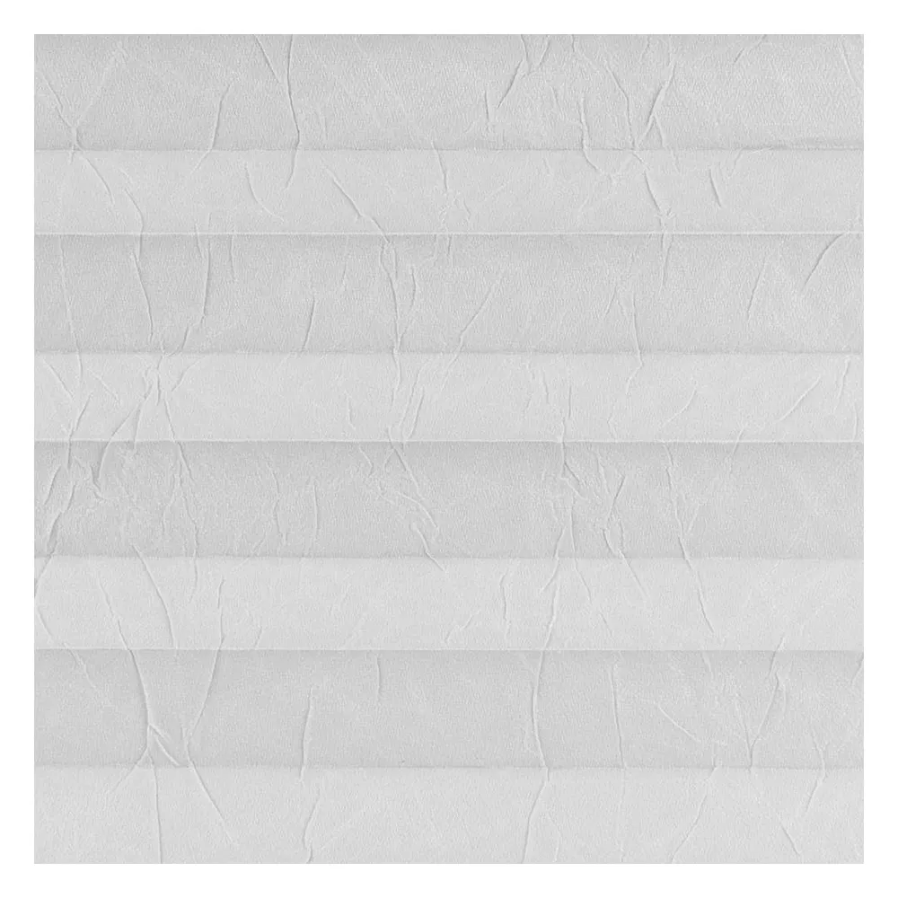 Échantillon tissu pour store plissé sur mesure | 20518 gris / translucide / Cara Crush Perlmutt Color