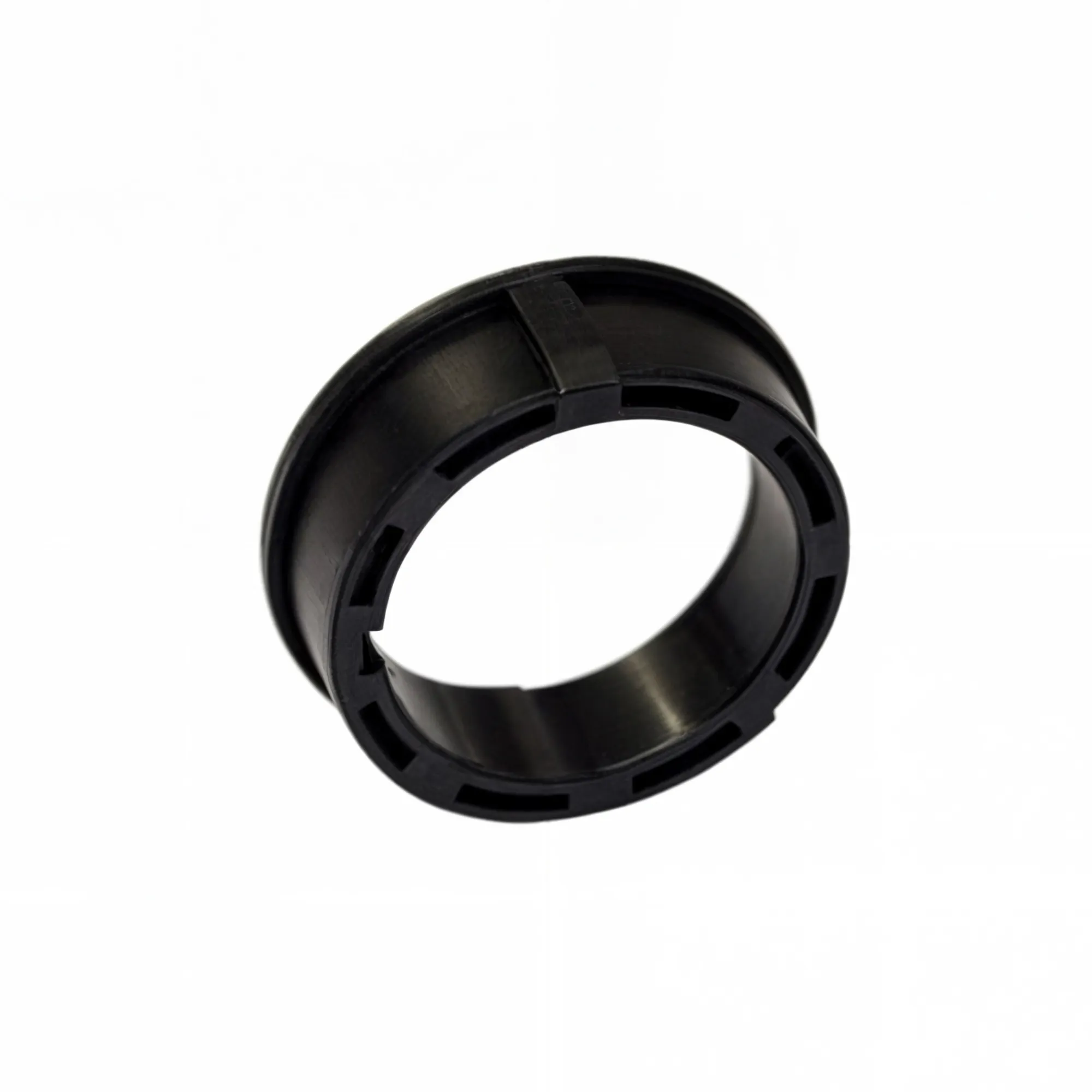 Adattatore motore anello intermedio per motori avvolgibili con forma rotonda e scanalature