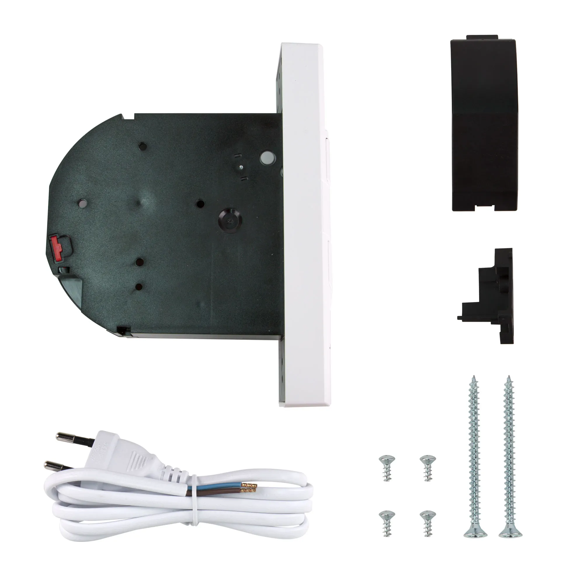 Avvolgitore elettrico JAROMAT Classic con accessori e cavo per montaggio e funzionamento