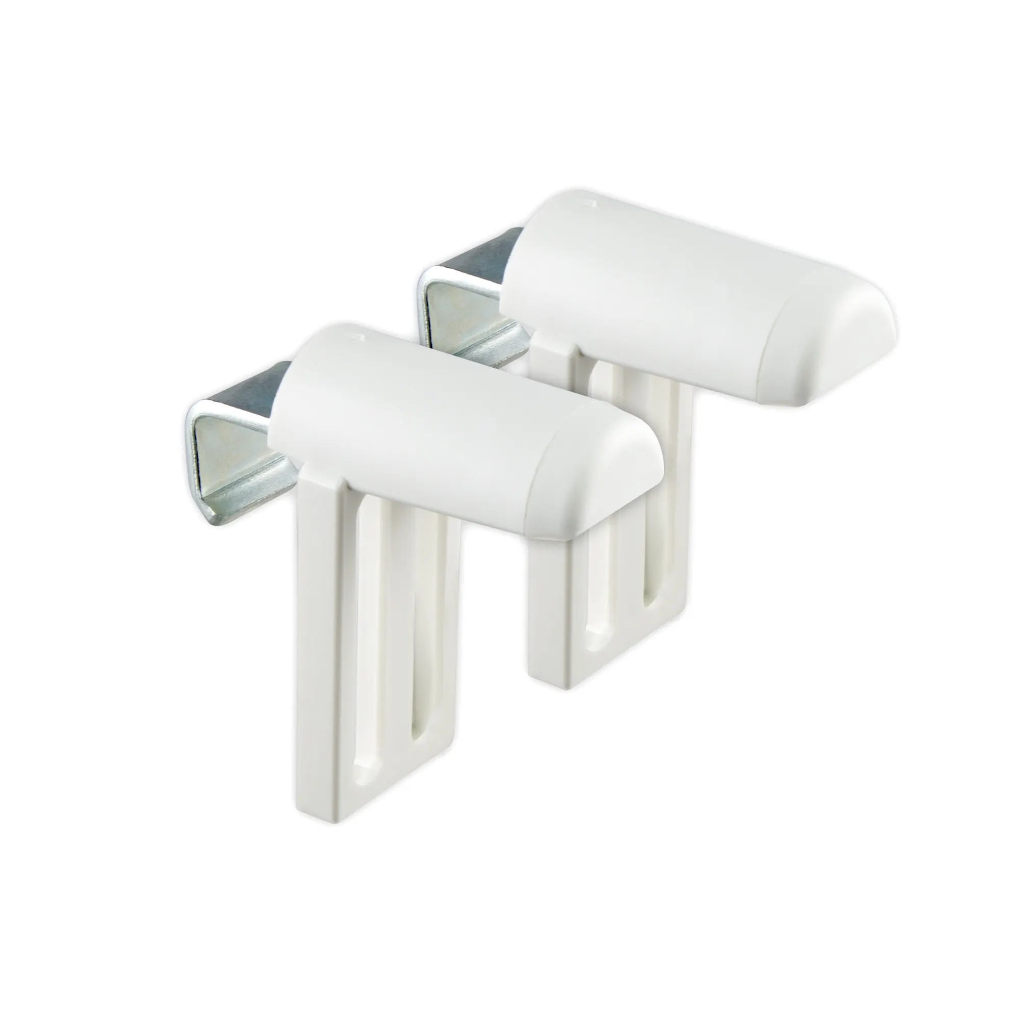 Klemmfix Universal-Klemmhalter | für Kunststofffenster, 2er Set