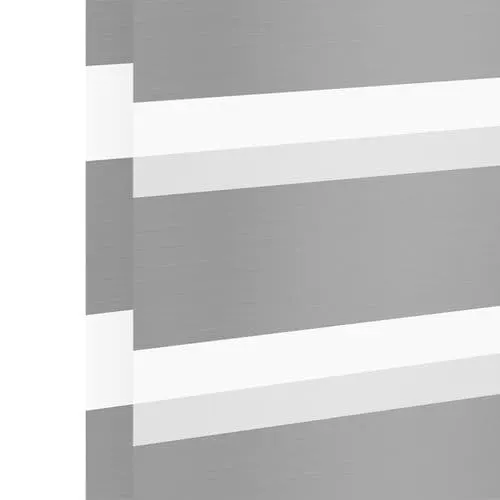 Échantillon tissu pour store enrouleur jour nuit sur mesure | BH-1604 gris / occultant / New York