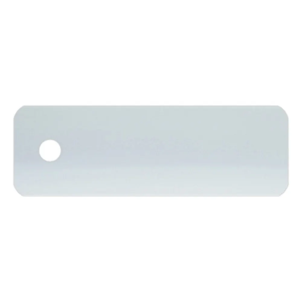 Próbka lameli do żaluzji aluminiowej na wymiar | 25 mm / 5058 niebieski / mat