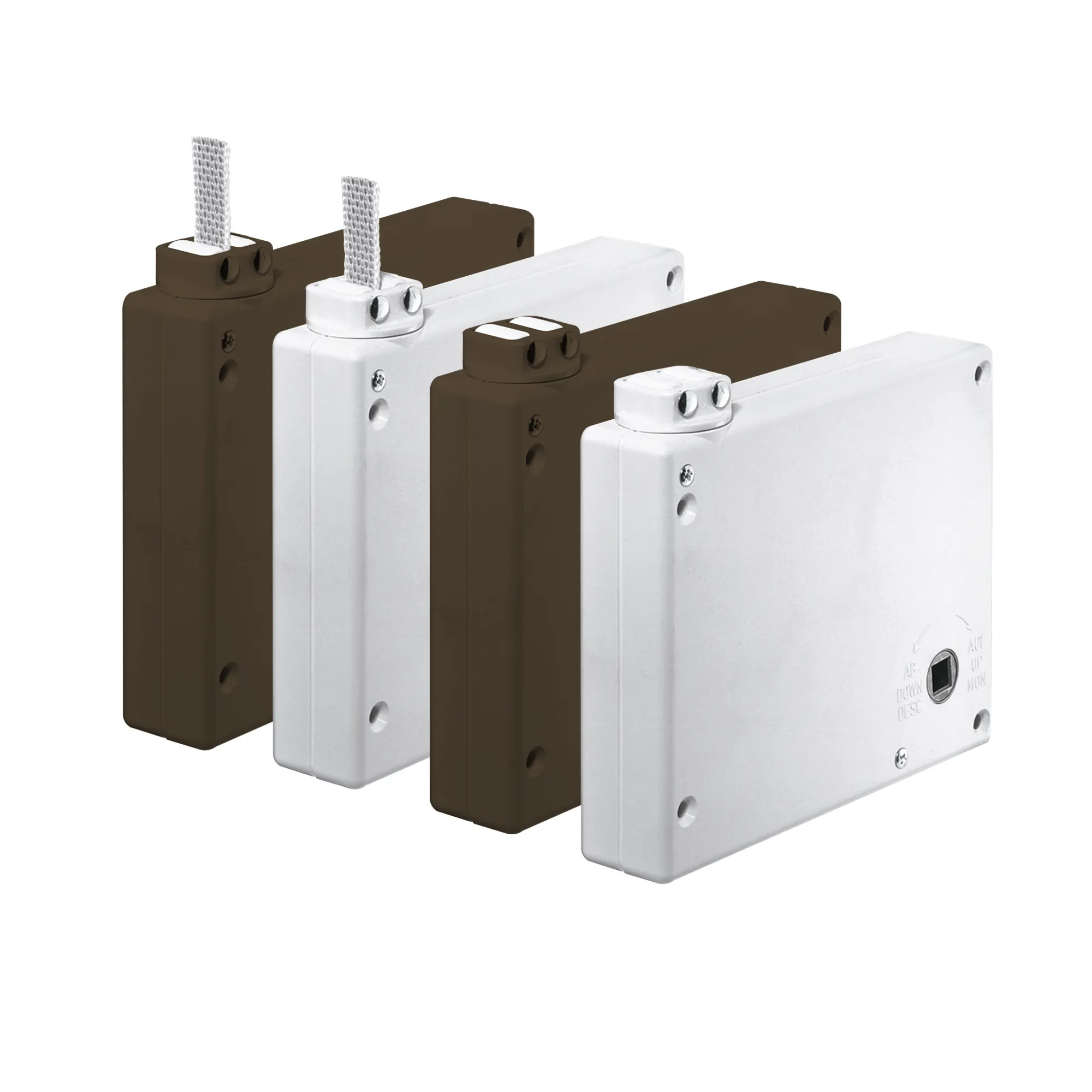 Mini zwijacz linkowy z przekładnią korbową  natynkowy (Rodzaj do wyboru)