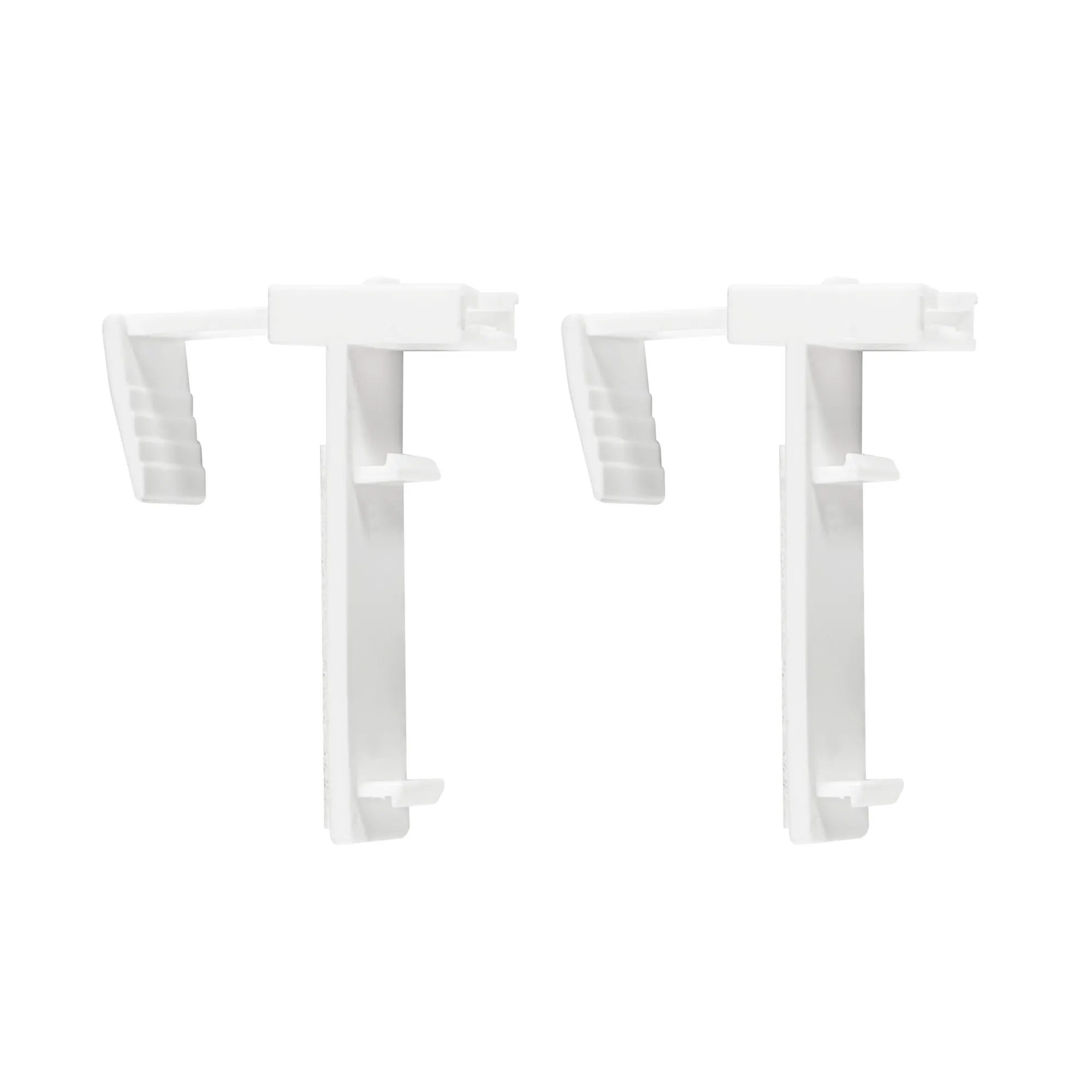 Uchwyt zaciskowy do rolety materiałowej zaciemniajacej Tenebra & rolety materiałowej termicznej Tenebra | na skrzydło okienne 5 - 15mm | 2 sztuk