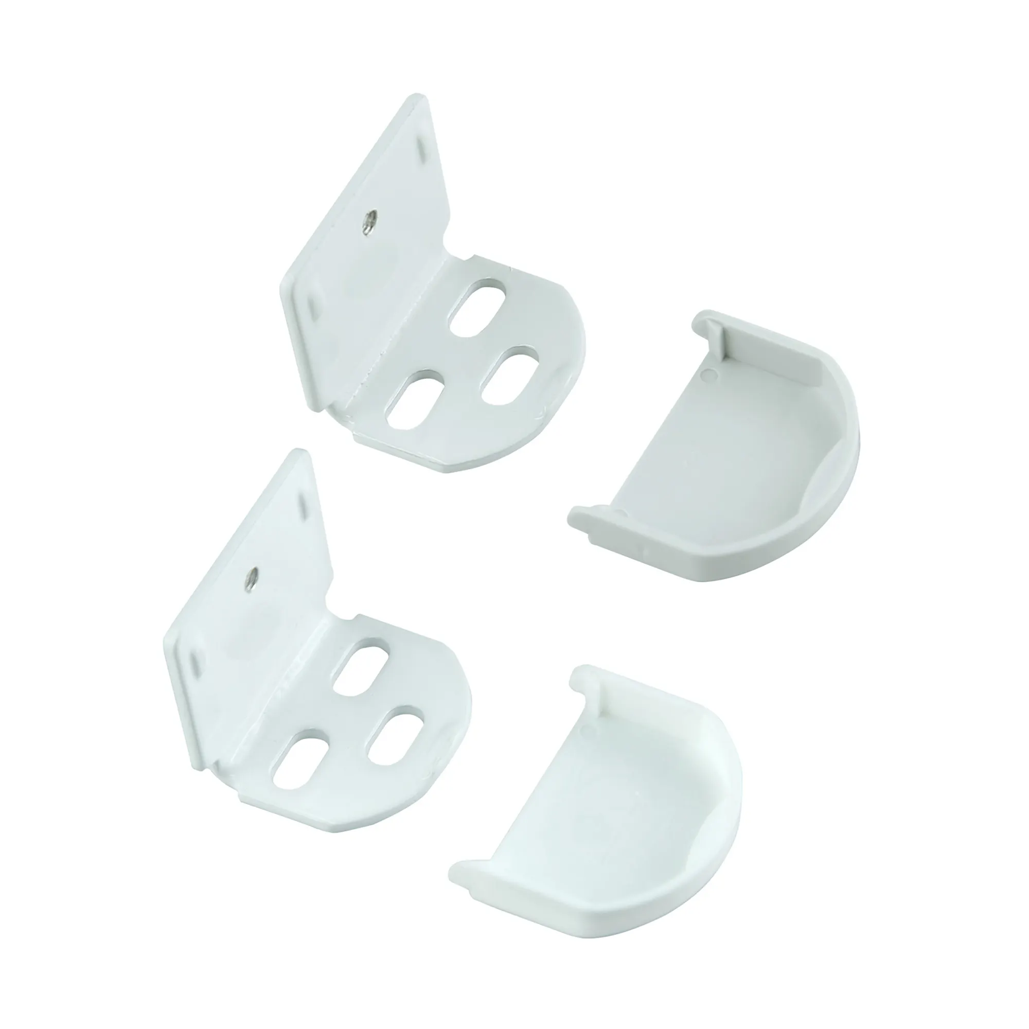 Montagewinkel inkl. Abdeckkappe & Schrauben (Typ nach Wahl)