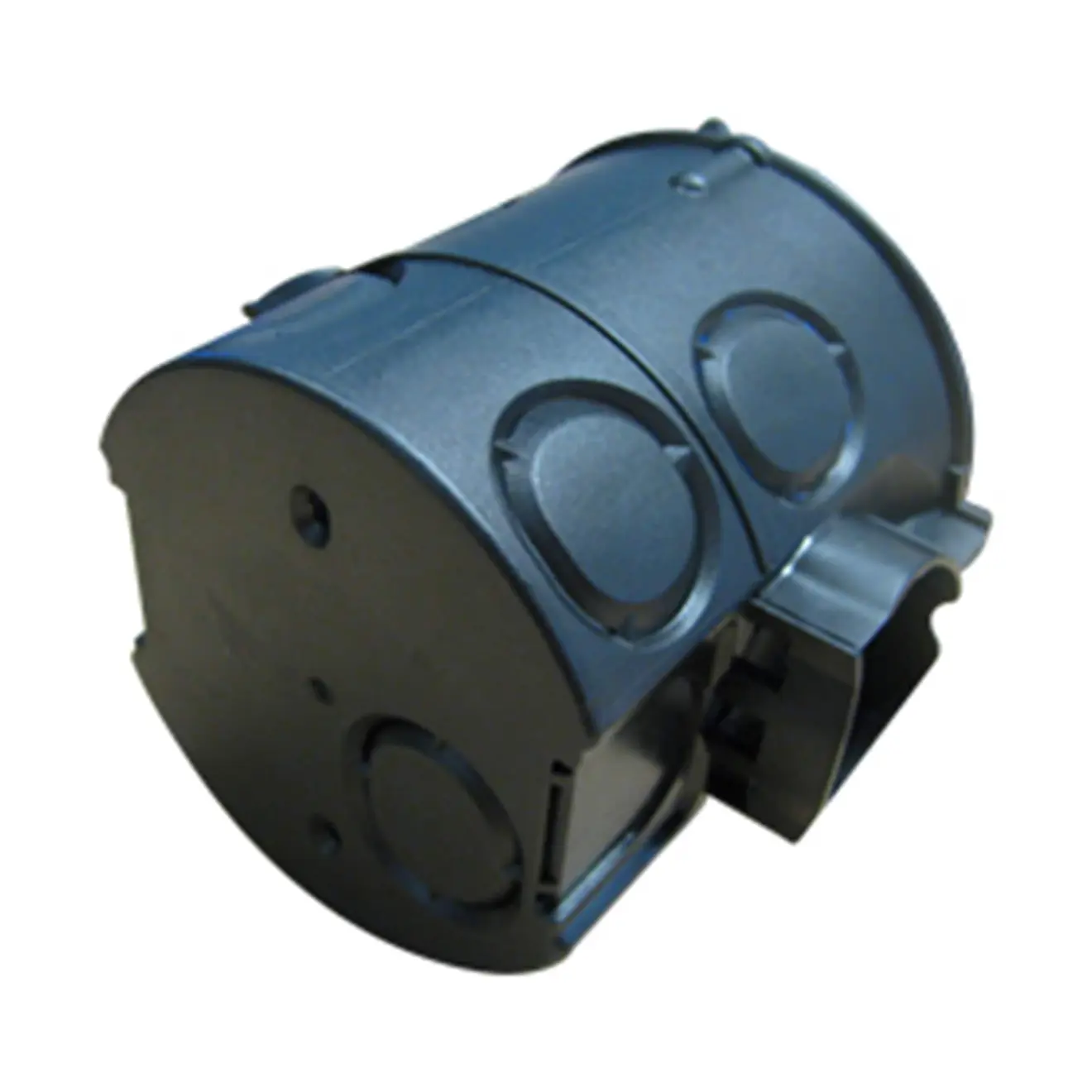 Unterputzdose mit runden Öffnungen, geeignet für Elektroinstallationen