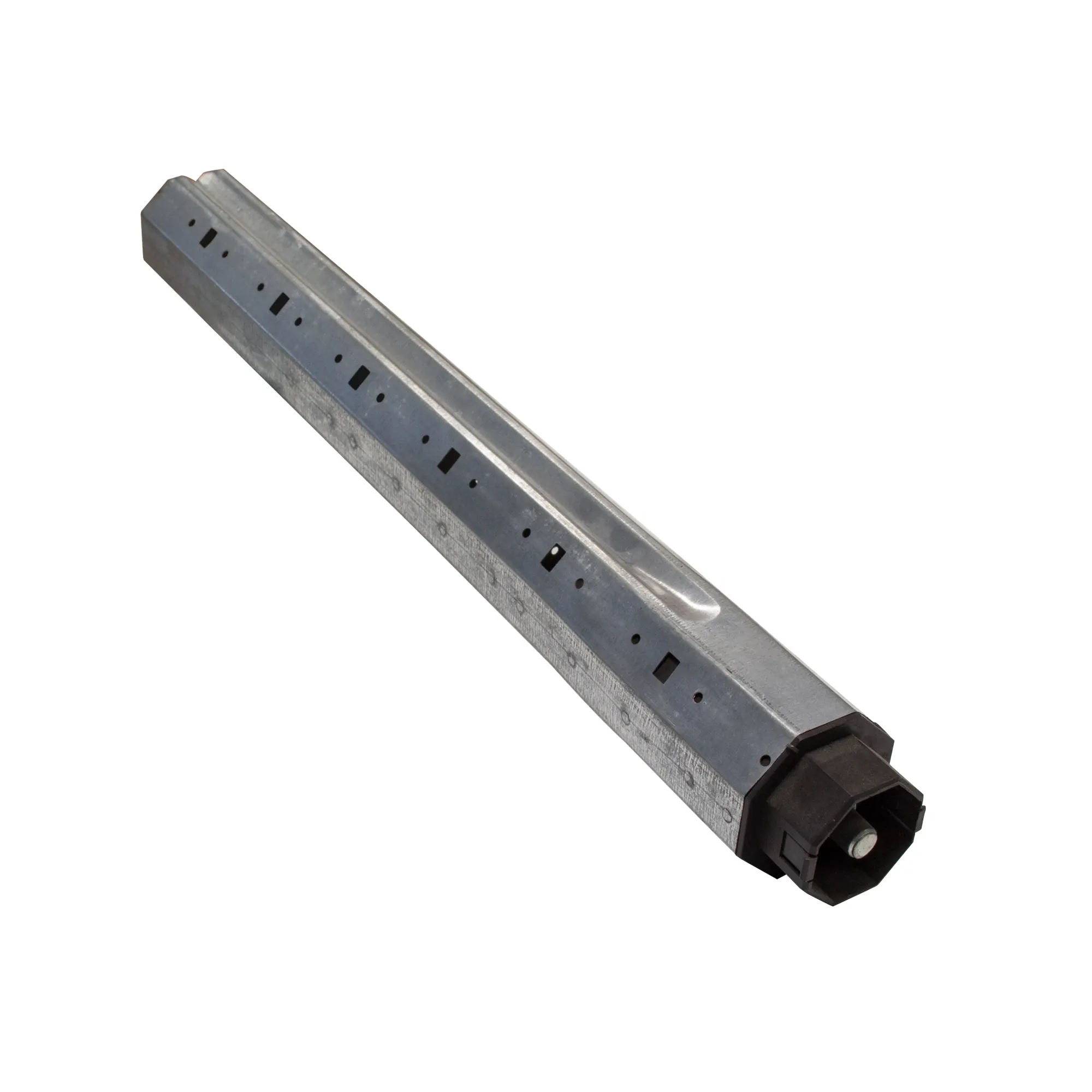 Tubo telescópico octogonal para persiana  enrollable | SW50, Pasador de eje exterior