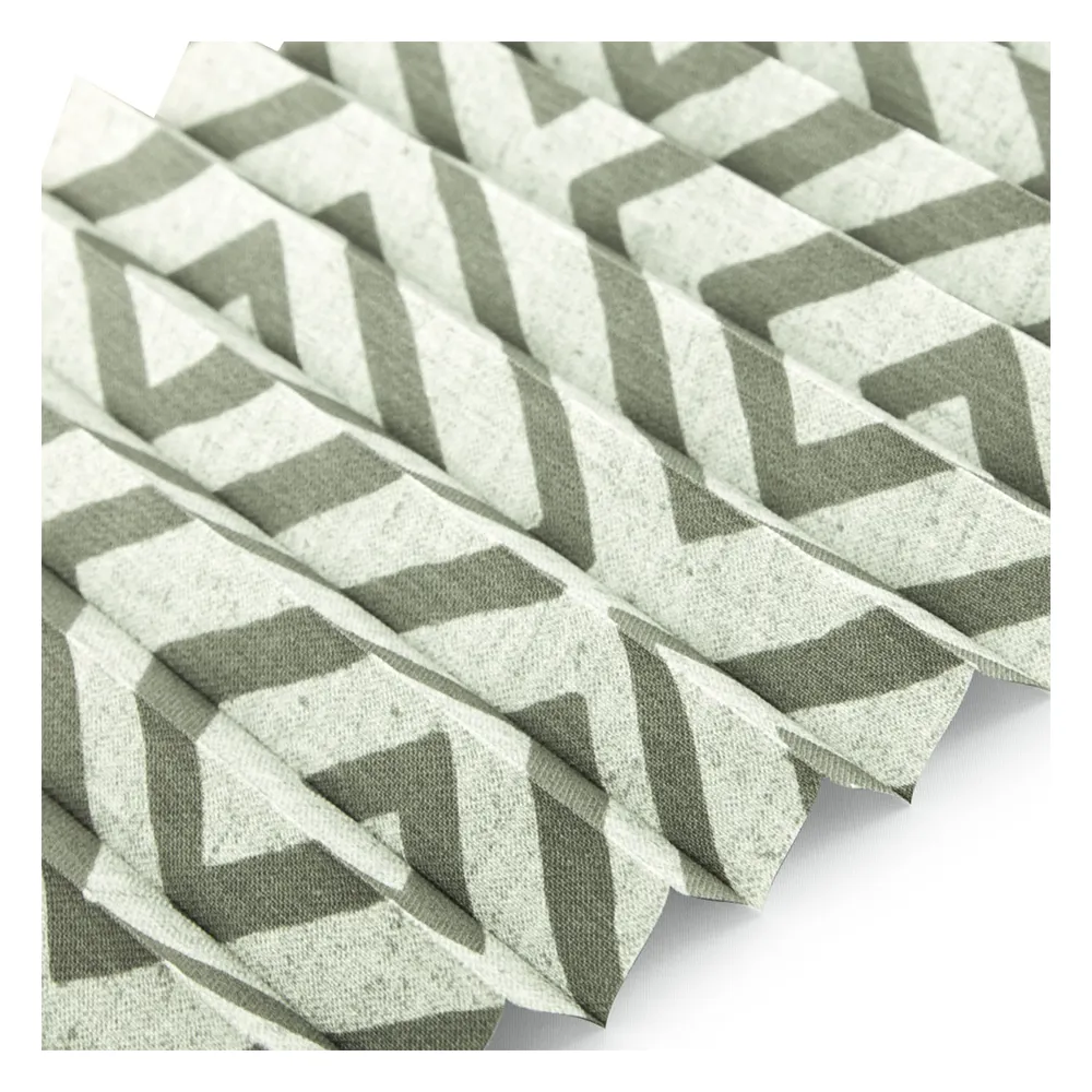 Échantillon tissu pour store plissé sur mesure | 30741 gris / transparent / Tosto