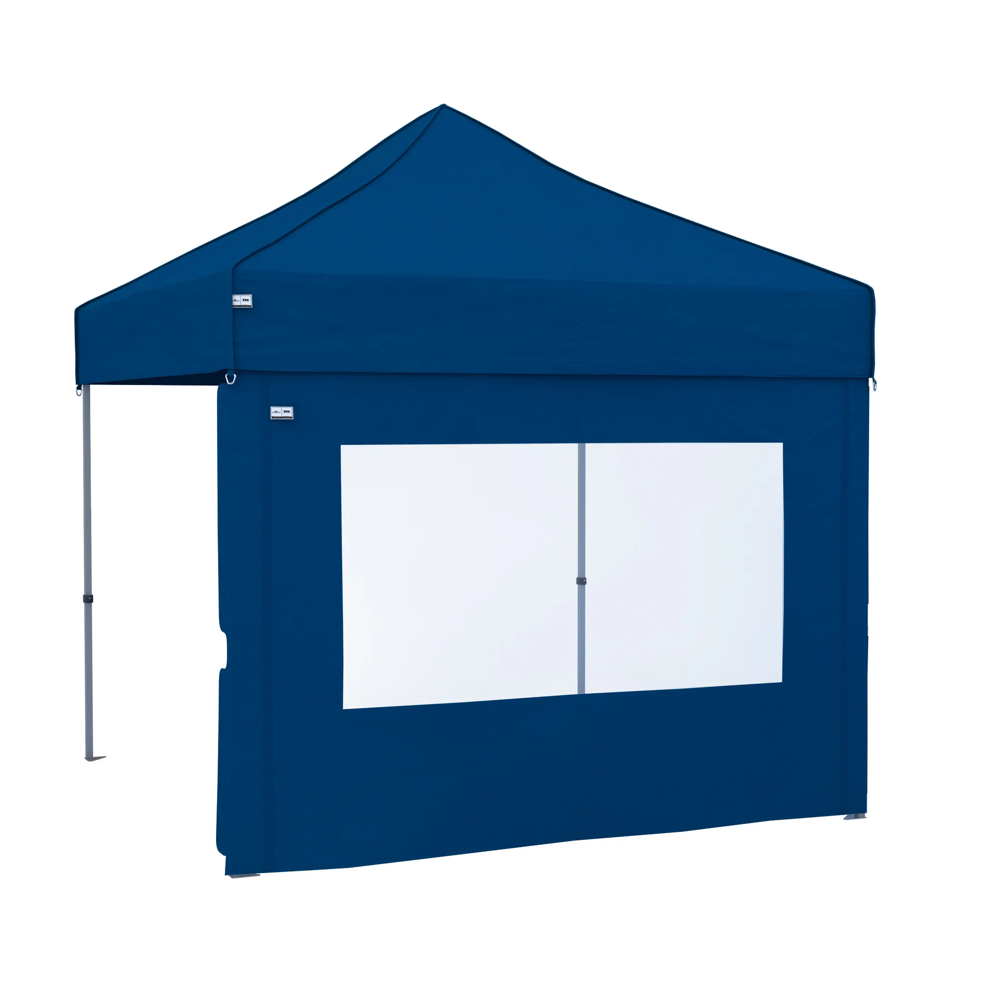 Seitenwand für Faltpavillon PRO / Premium Plus | Türwand, PRO40, 4 m, blau
