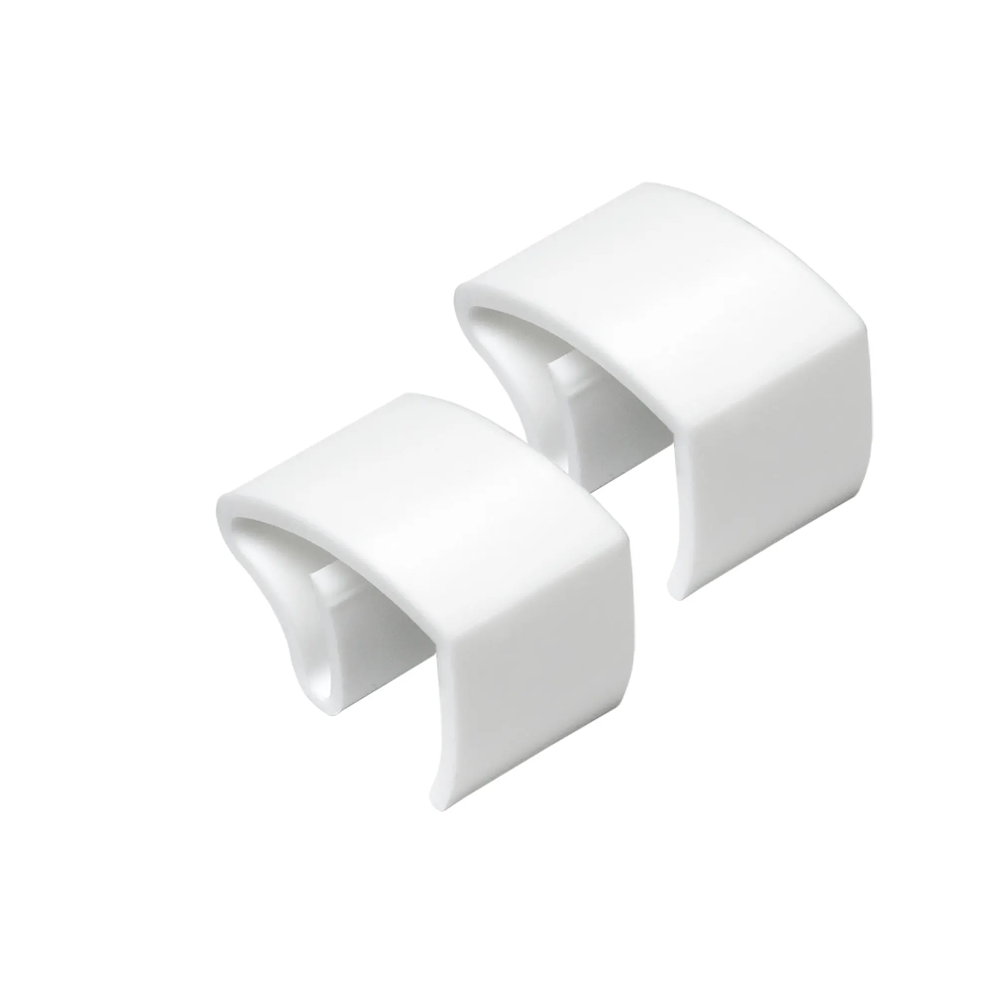 Mini Klemmclips für Jalousie Oberschiene | weiß, 2 Stück