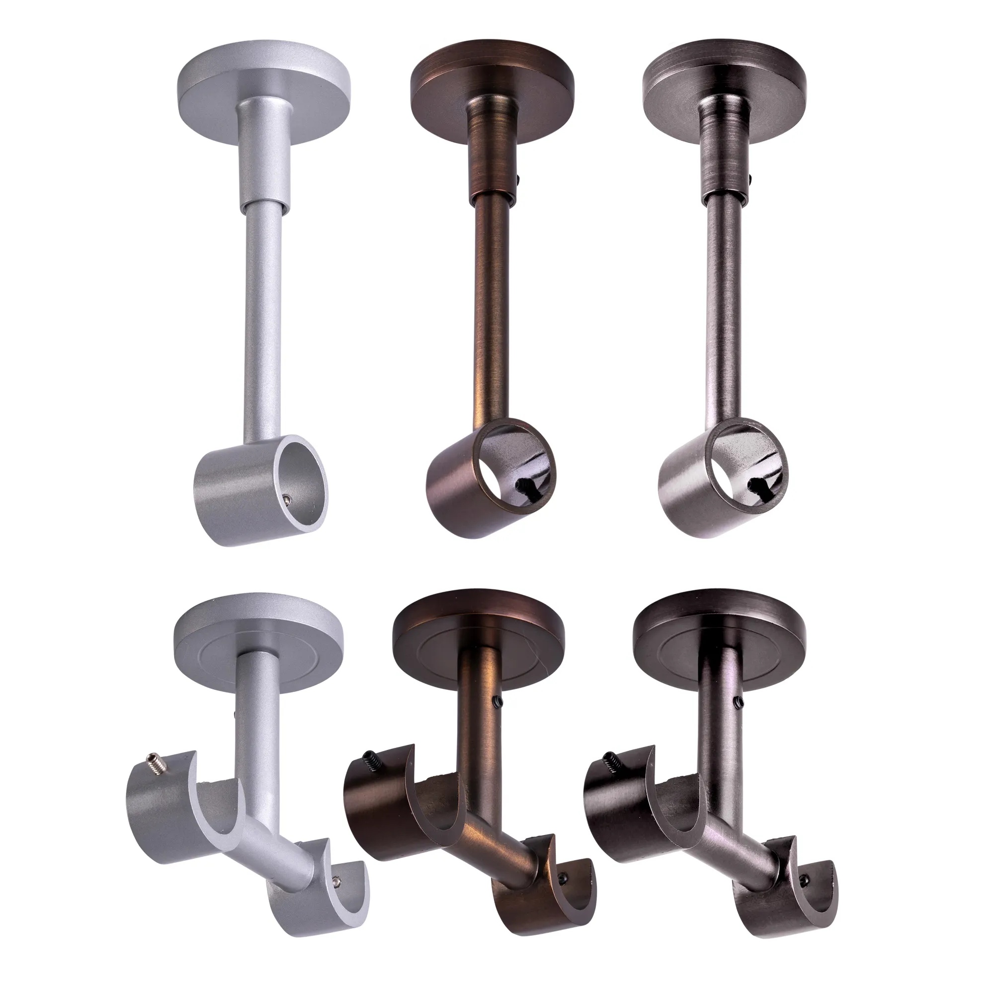 Soporte de Techo para Barra de Cortina (Tipo a elegir)