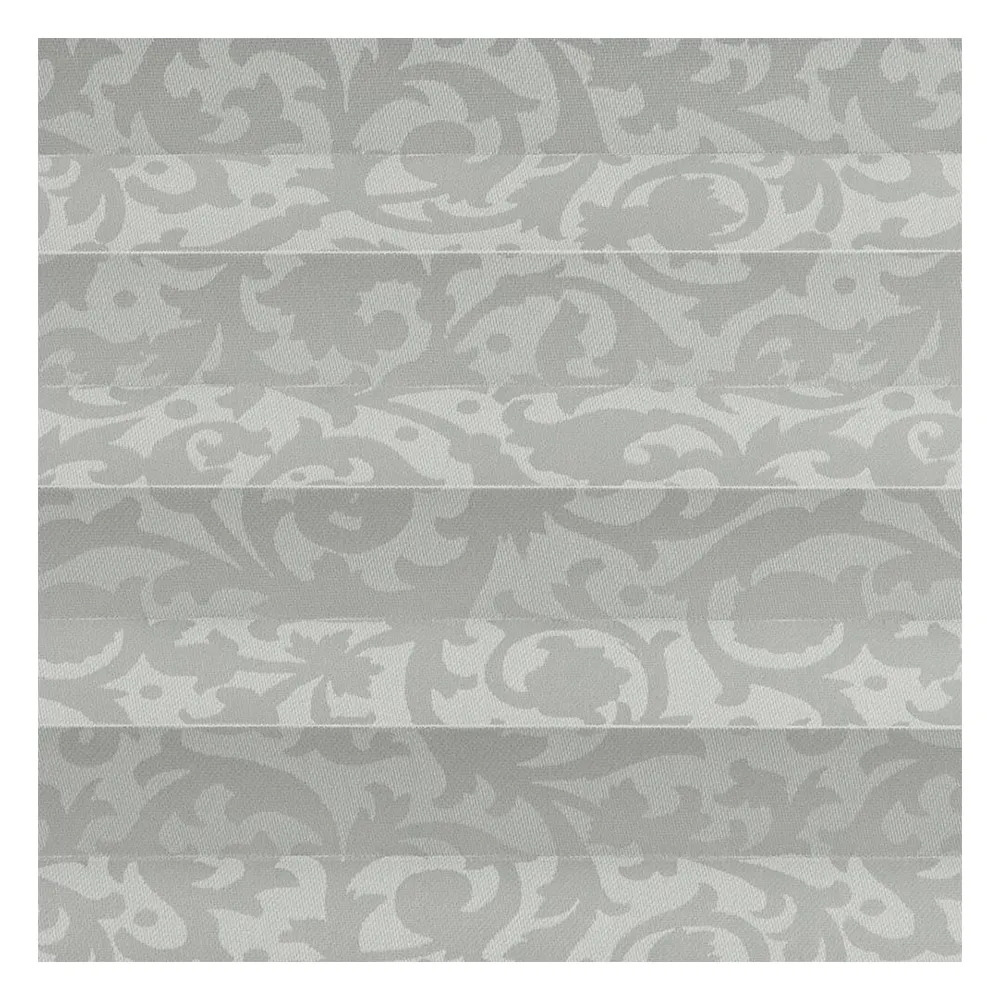 Échantillon tissu pour store plissé sur mesure | 30574 gris / translucide / Arabesque