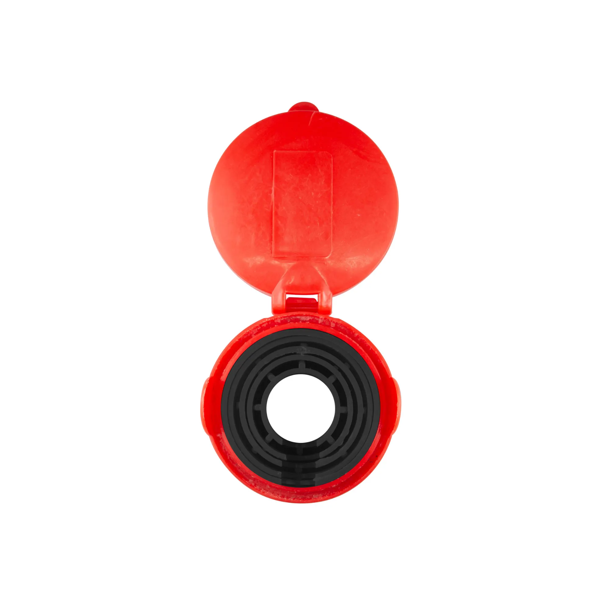 Tazza di base avvitabile con dimensioni di spina variabili e vista del coperchio