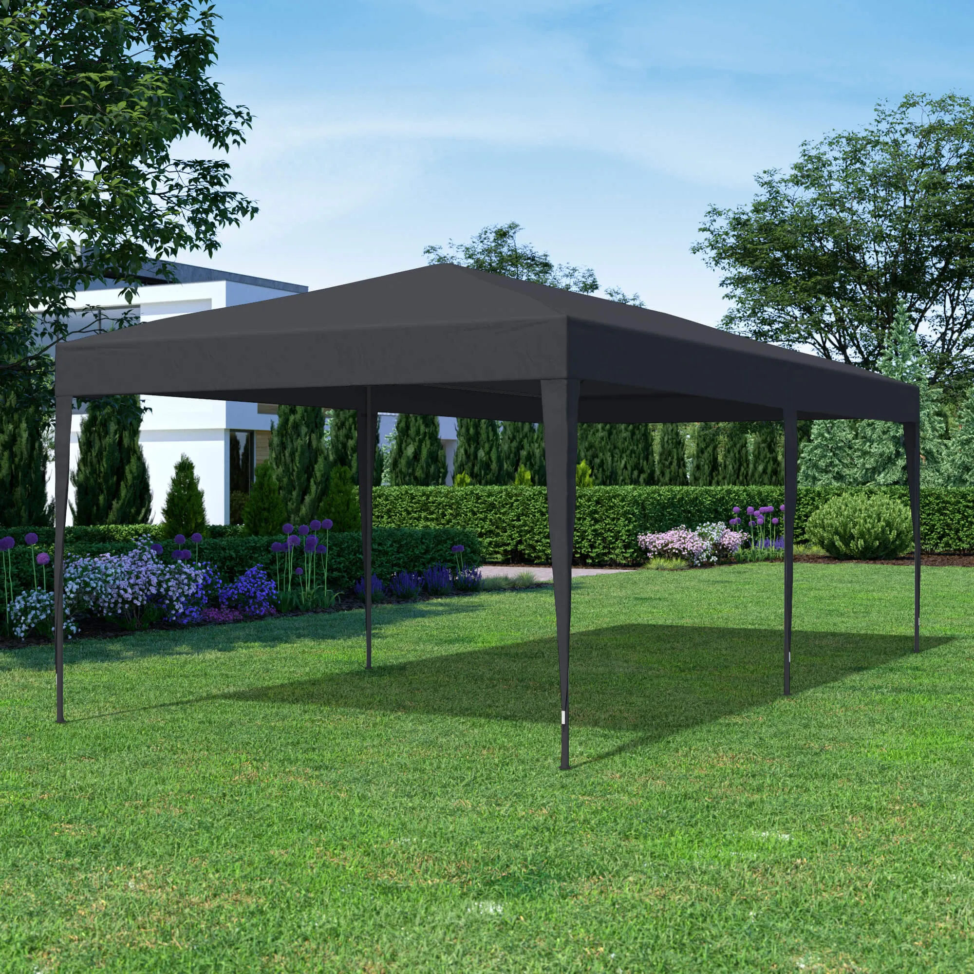 Steckpavillon SP-3 | 6 x 3 m, anthrazit