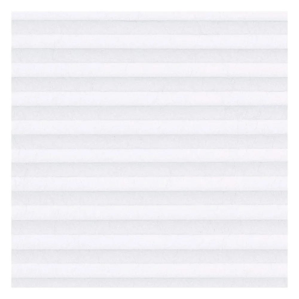Échantillon tissu pour store plissé sur mesure | 10101 blanc / translucide / Cara B1