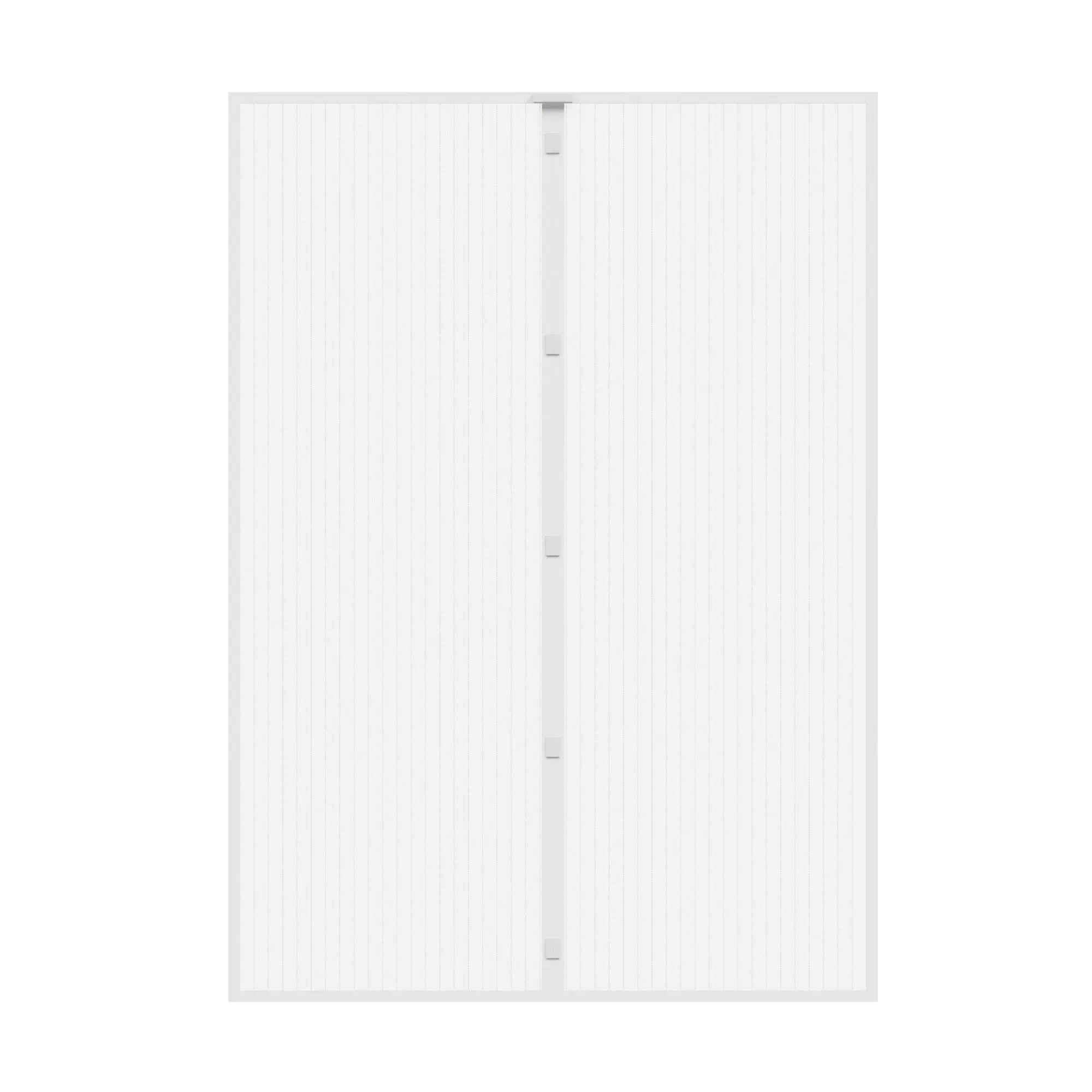 Tenda magnetica per porte con due pannelli e chiusura magnetica