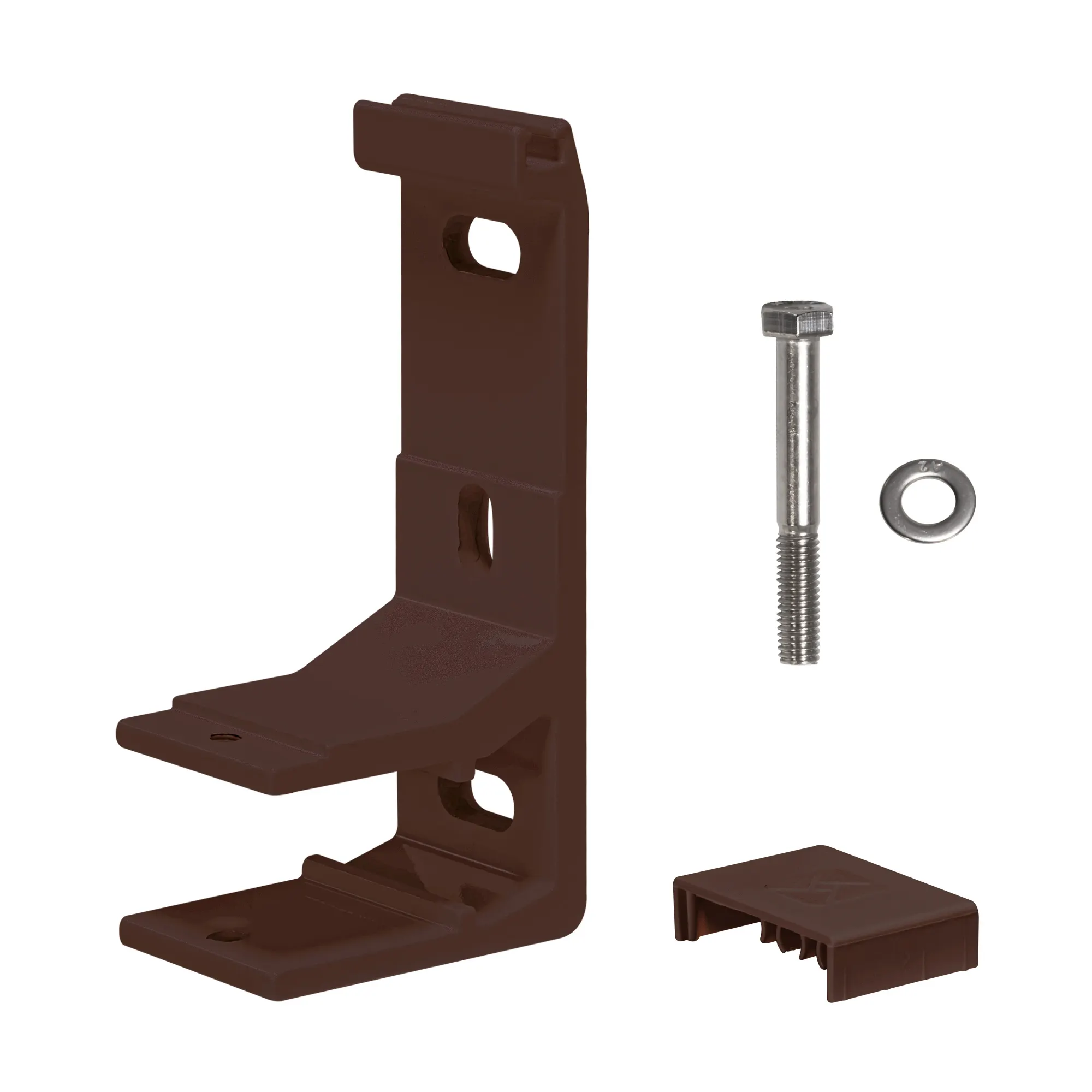 Wandhalterung für Halbkassettenmarkise Facido 1000 | braun