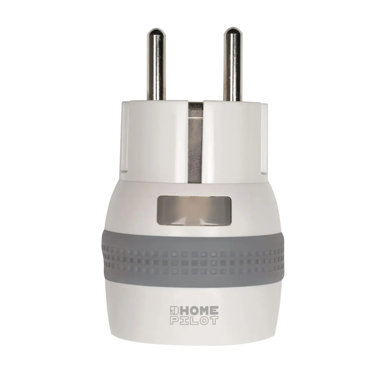 Smart Zwischenstecker mit Steckdosenanschluss und Kontrollleuchte, geeignet für Heimautomatisierung