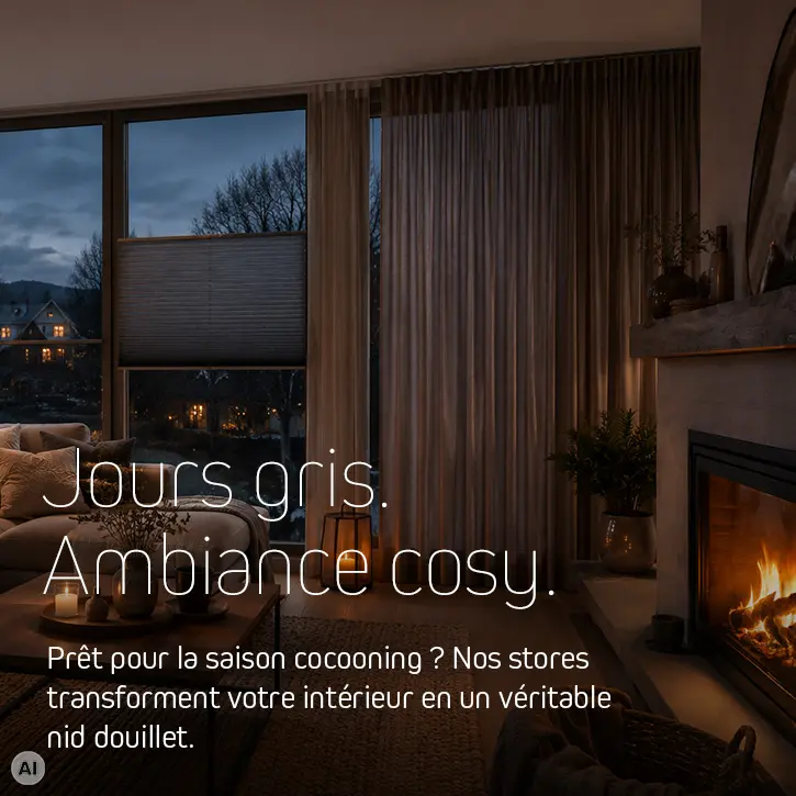 Jours gris. Ambiance cosy.