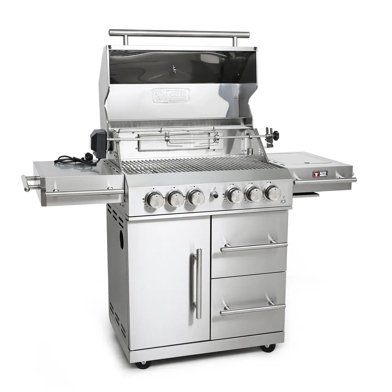 Gasgrill MBG-400S geöffnet