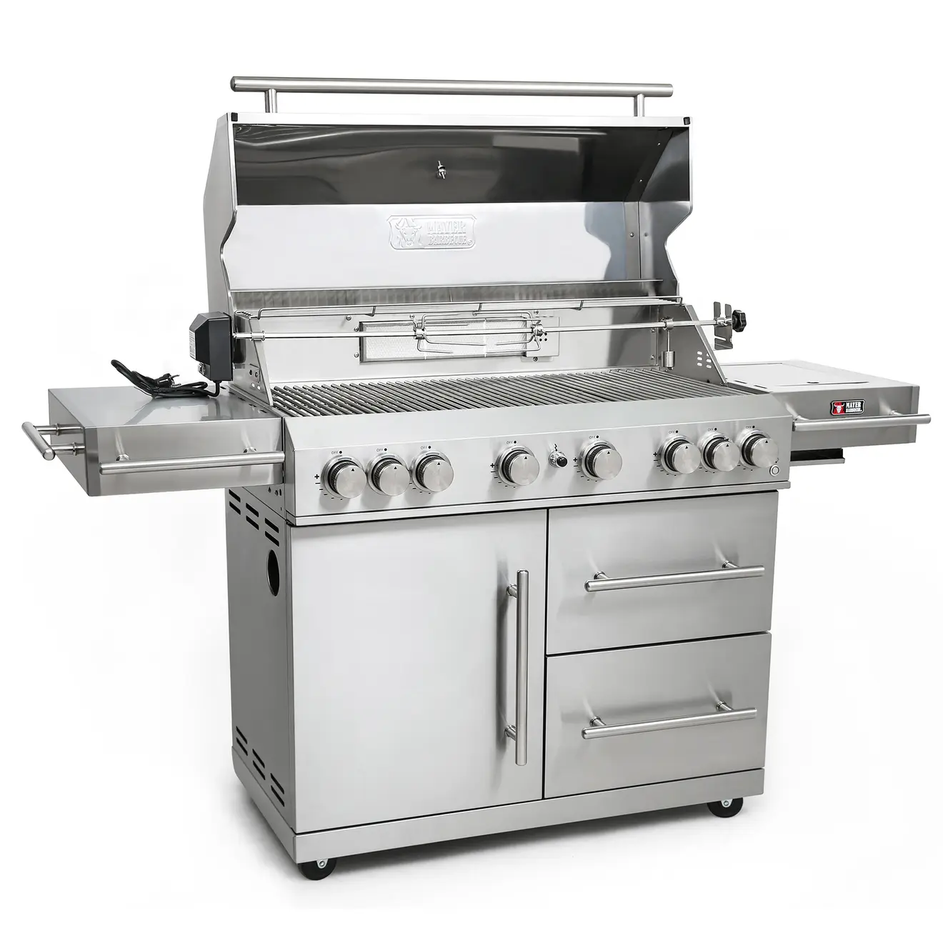 Gasgrill MBG-600S geöffnet