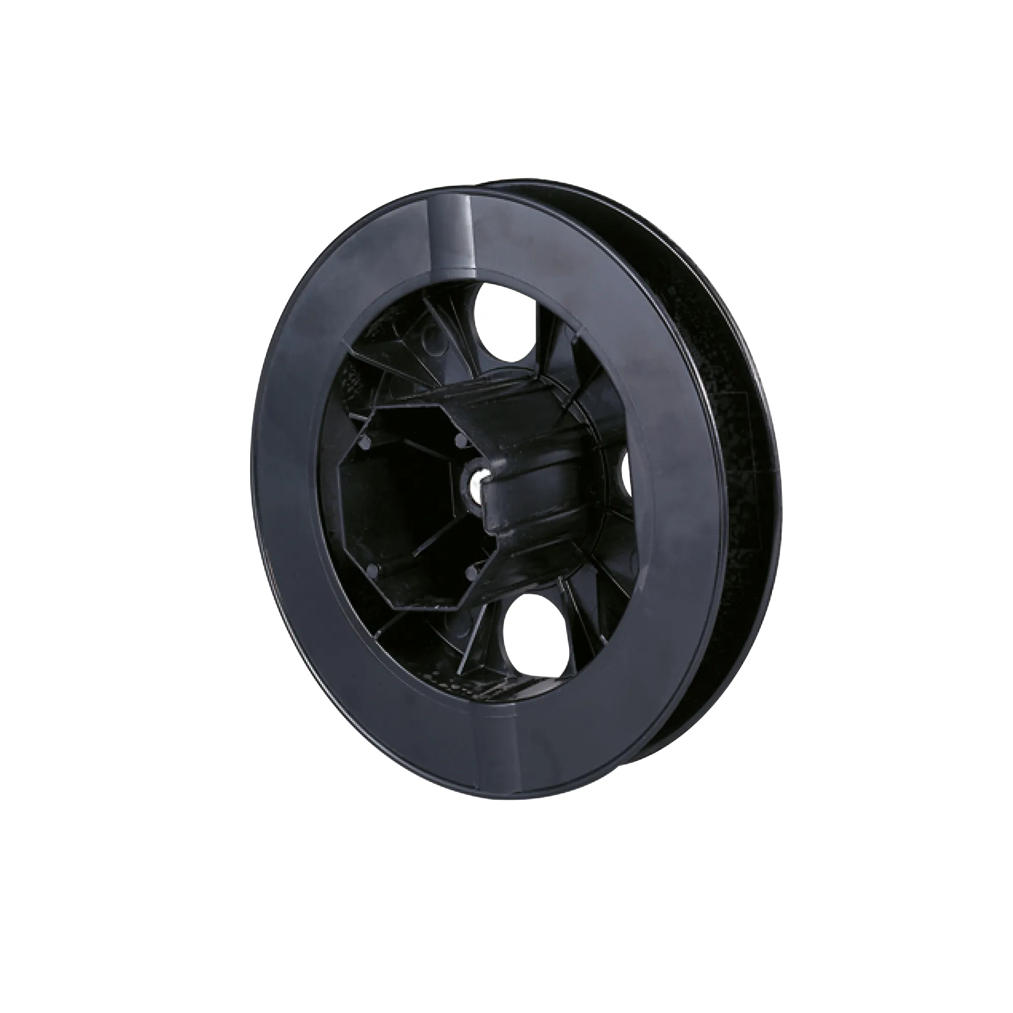 Disco per cinghia con capsula per rullo avvolgibile 8 lati SW60, forma cilindrica con aperture