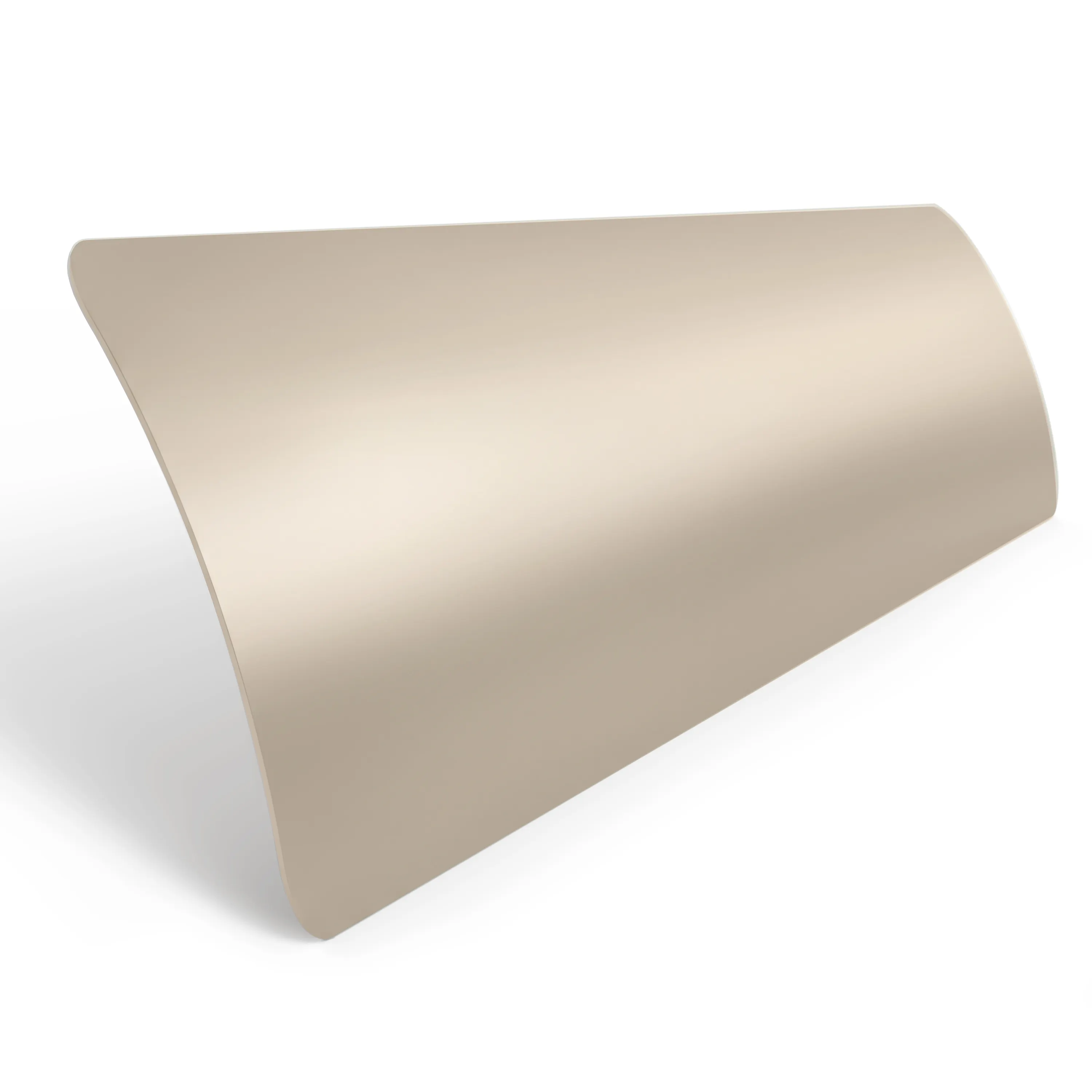 Lamellen-Muster für Aluminium-Jalousie nach Maß | 50 mm, 4427 beige, matt
