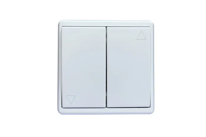 Interruptor / Pulsador basculante JL | Pulsador basculante JLWTUP / empotrado / blanco