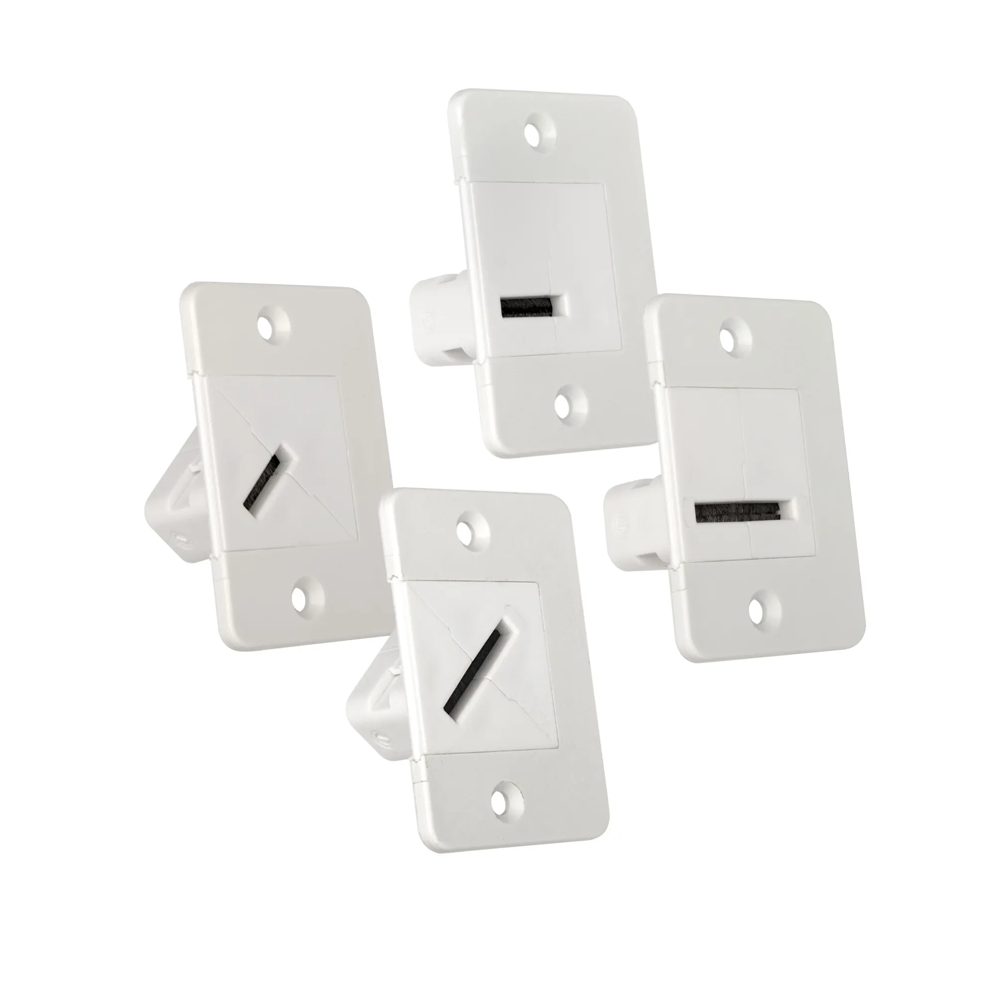 Przelotka taśmy ESM z uszczelkami szczotkowymi i  osłoną (Rodzaj do wyboru)