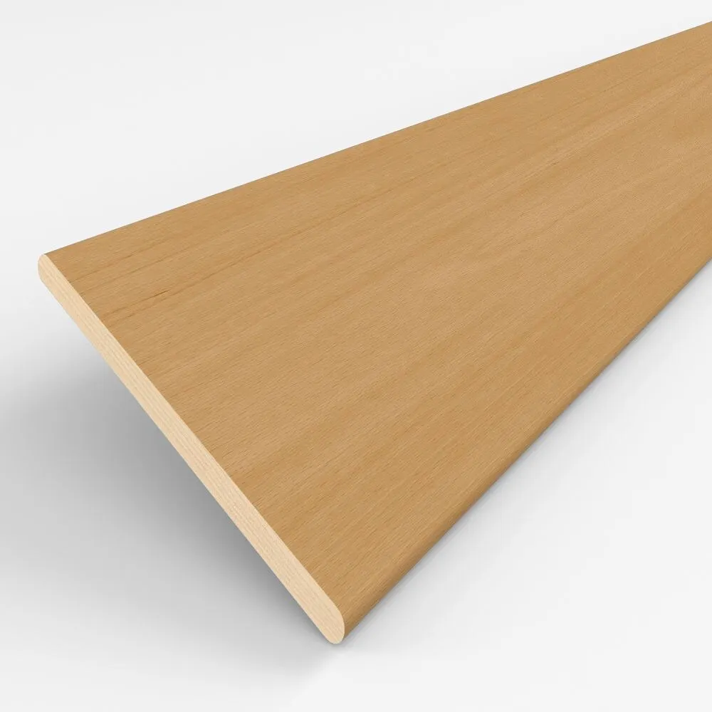 Próbka lameli do drewnianych żaluzji na wymiar | Drewno lipowe / 50 mm / Light Oak