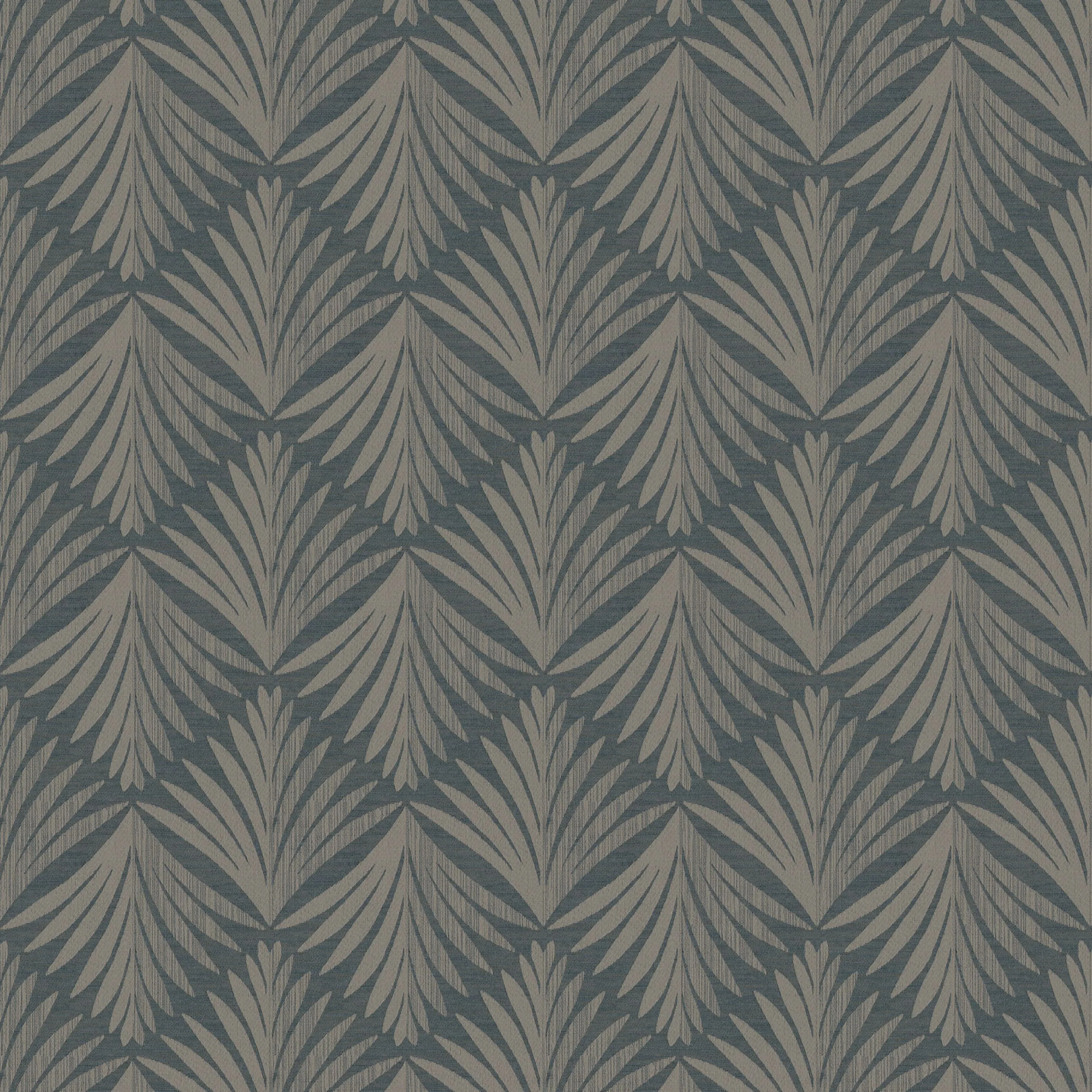 Échantillon tissu pour rideau sur mesure | 59 bleu foncé / opaque / Shiny Palace