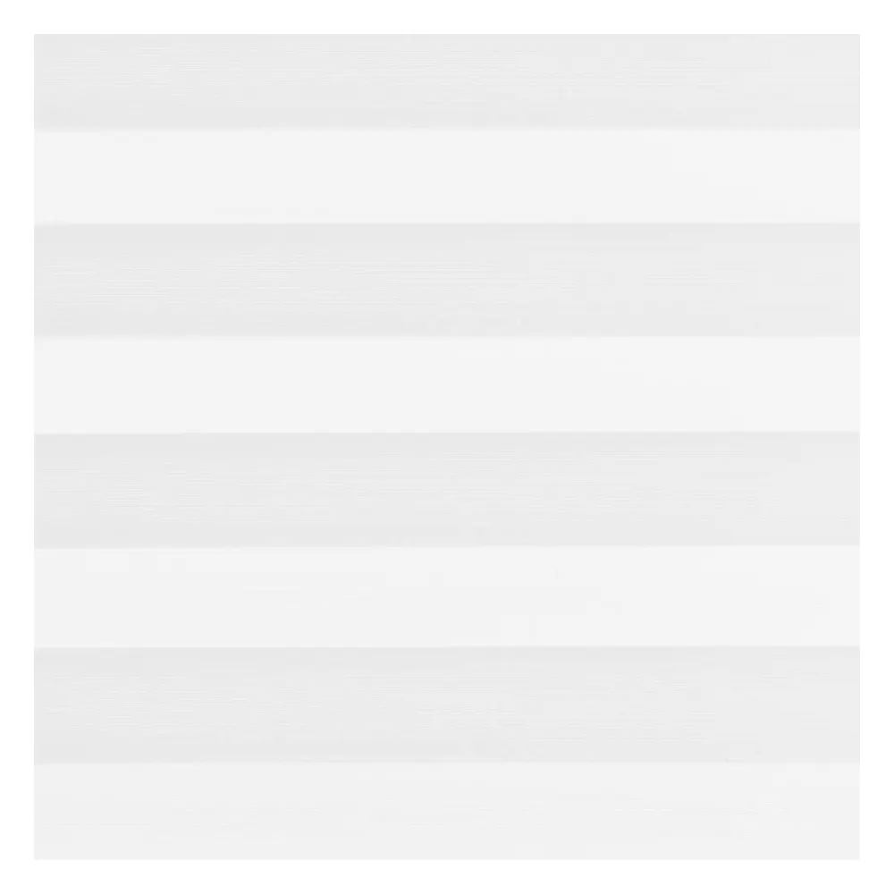 Échantillon tissu pour store plissé sur mesure | 10551 blanc / translucide / Trevira CS B1