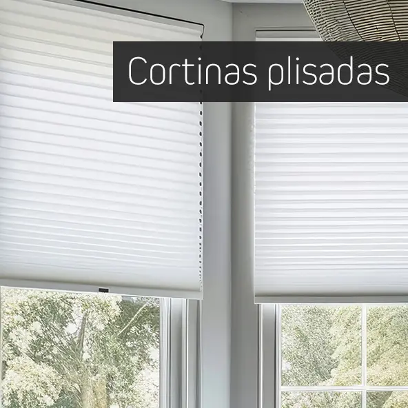 Estores plisados