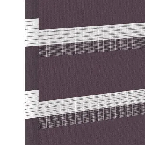 Échantillon tissu pour store enrouleur jour nuit sur mesure | S-06 lilas / translucide / Tulum