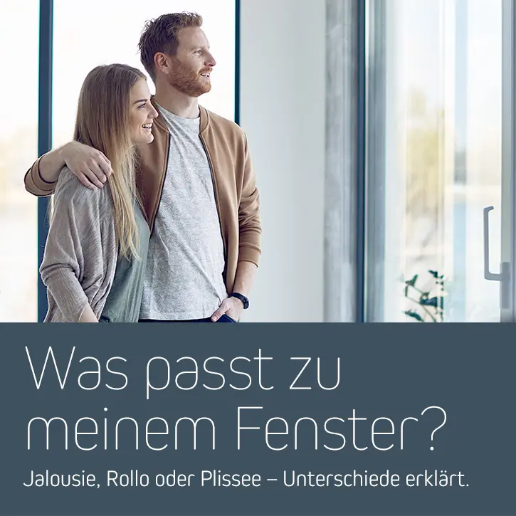 Ratgeber - Jalousie, Rollo oder Plissee