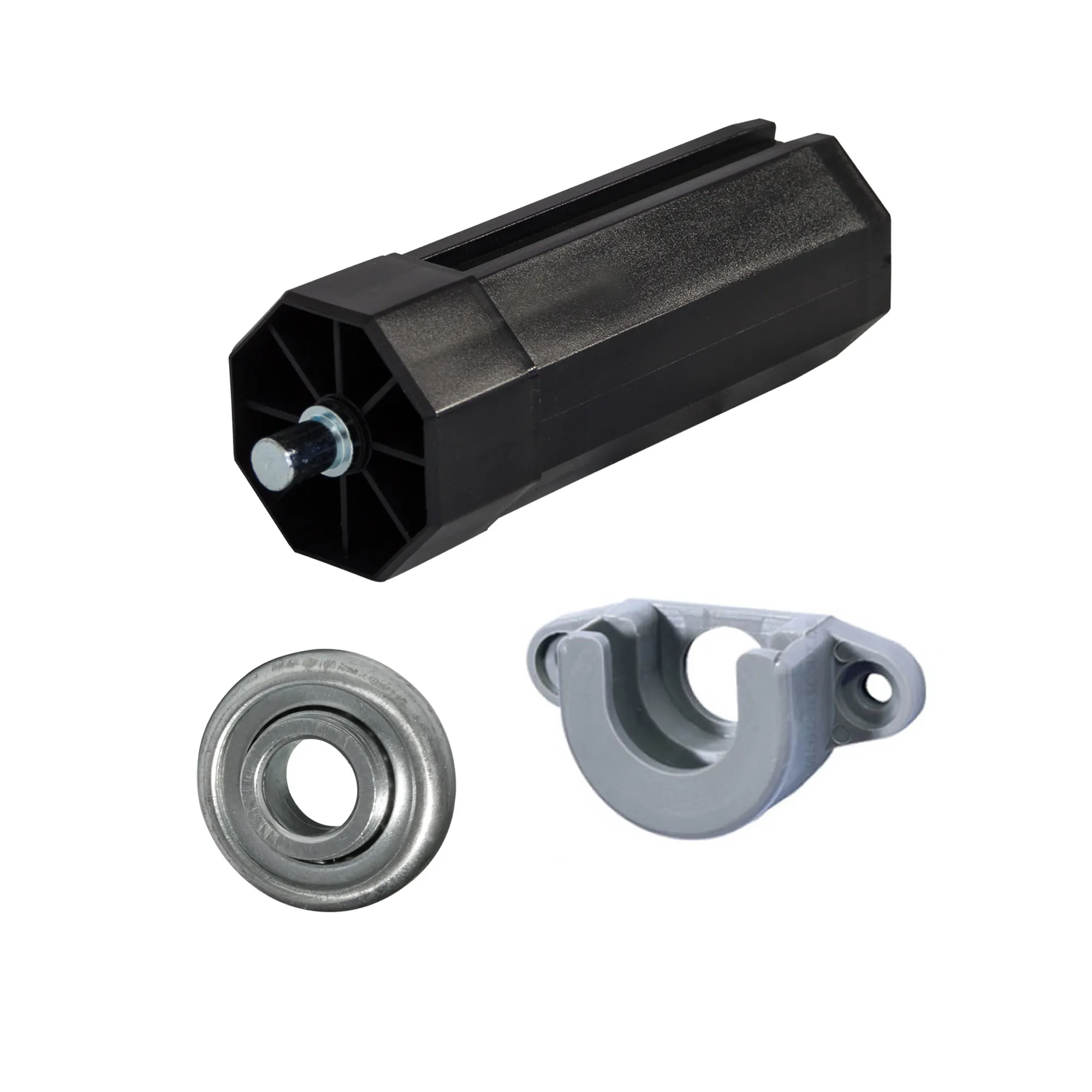 Kit de supports moteur pour arbre octogonal de volet roulant (Types au choix)