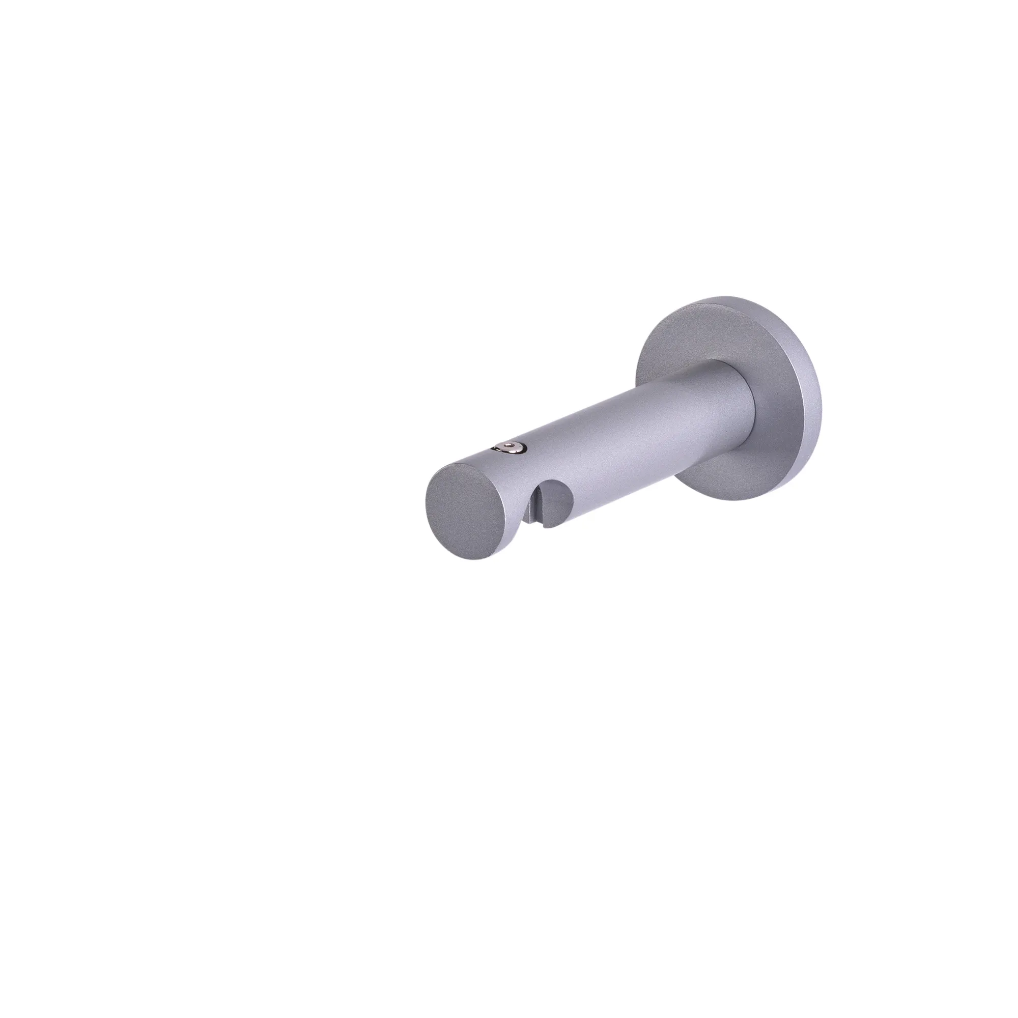 Supporto a parete cilindrico con base rotonda e apertura laterale