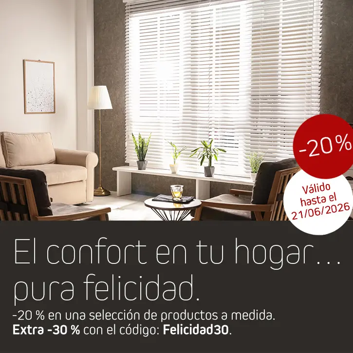 El confort en tu hogar… pura felicidad.