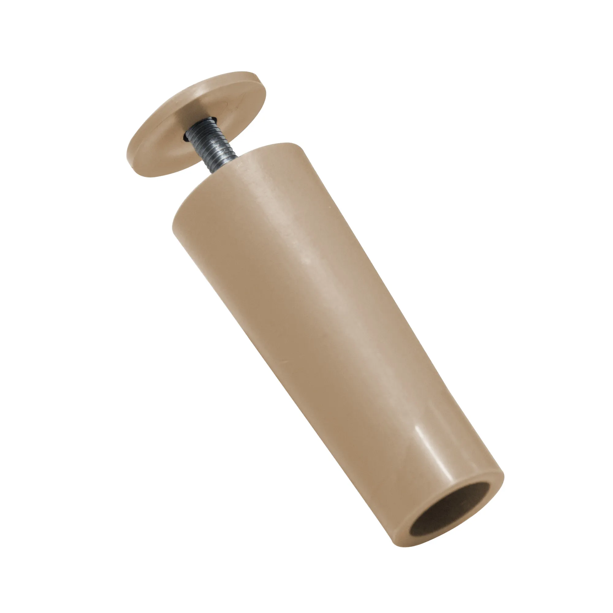 Fermo di battuta per terminale tapparella | 60 mm lunghezza, beige