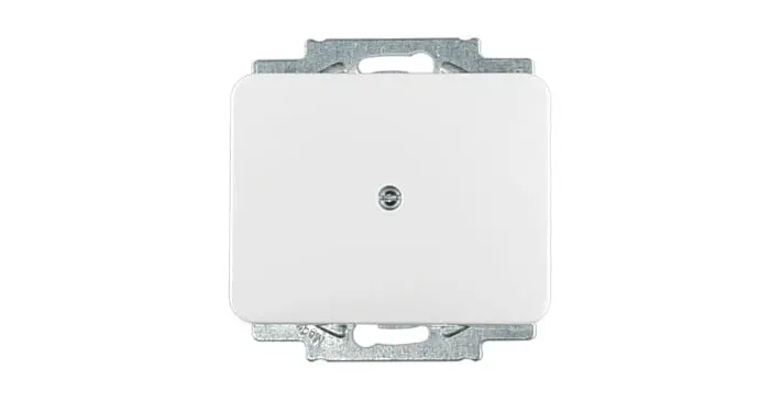 Blindabdeckung für Schalter, rechteckig, zur Abdeckung von Steckdosen oder Schaltern