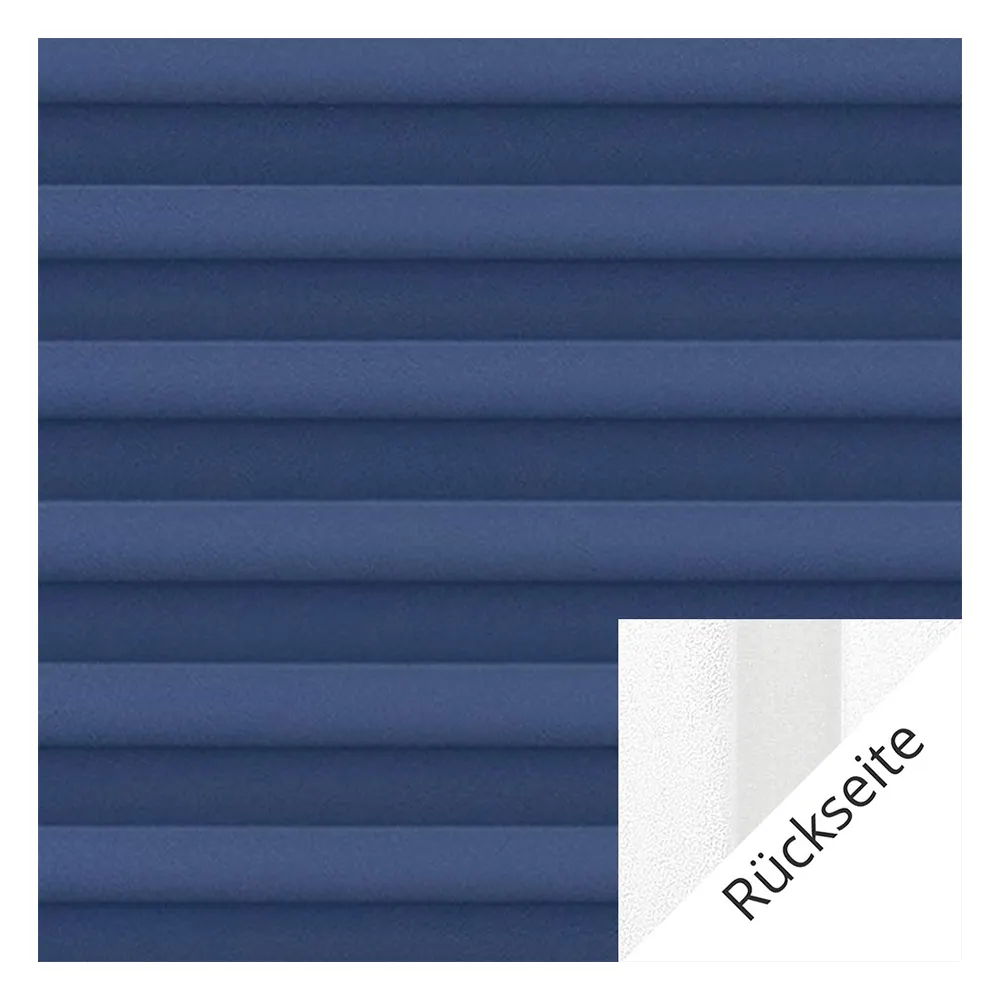 Échantillon tissu pour store plissé sur mesure | 10751 bleu / tamisant / Lunata RD