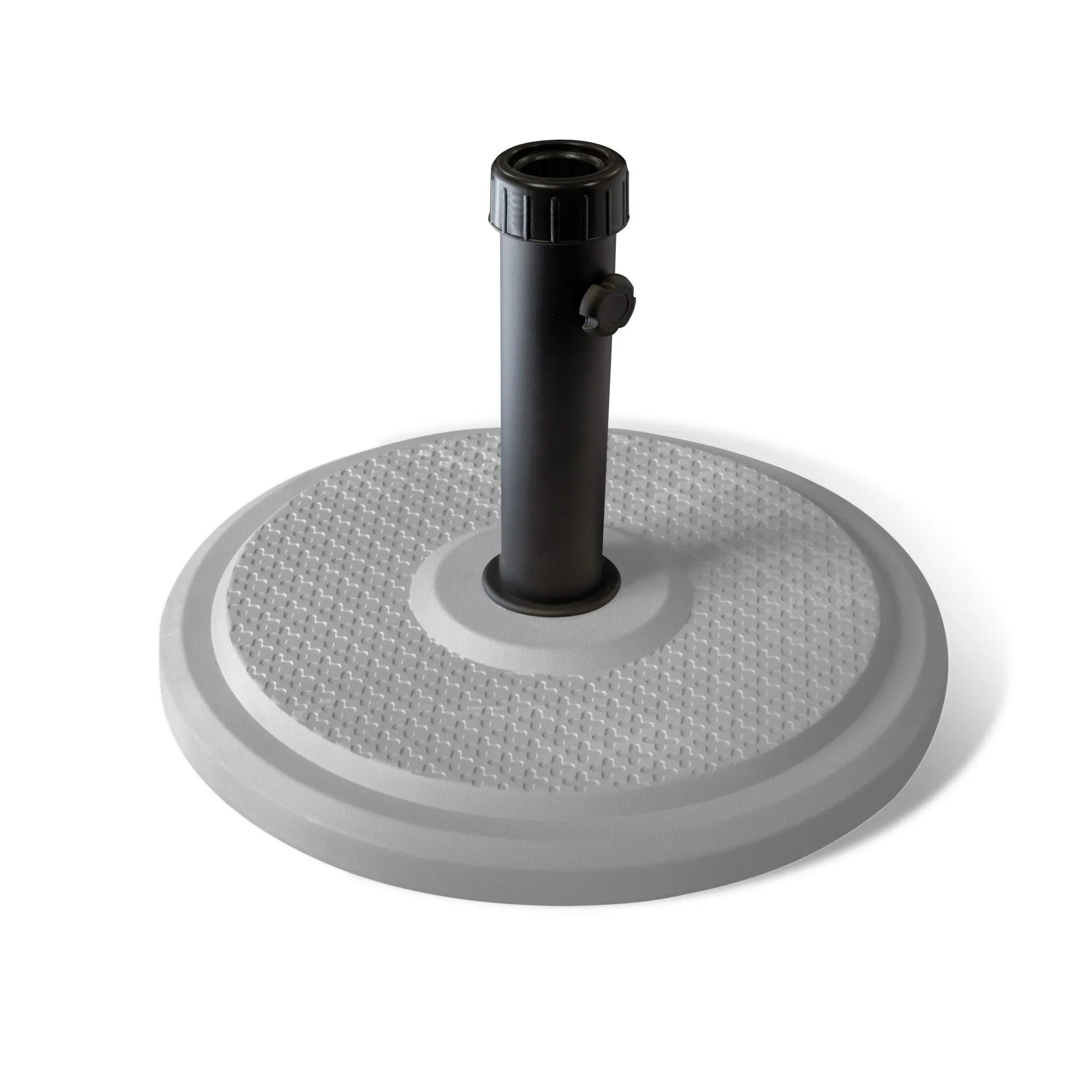 Sonnenschirm Schirmständer Standard | rund, silber