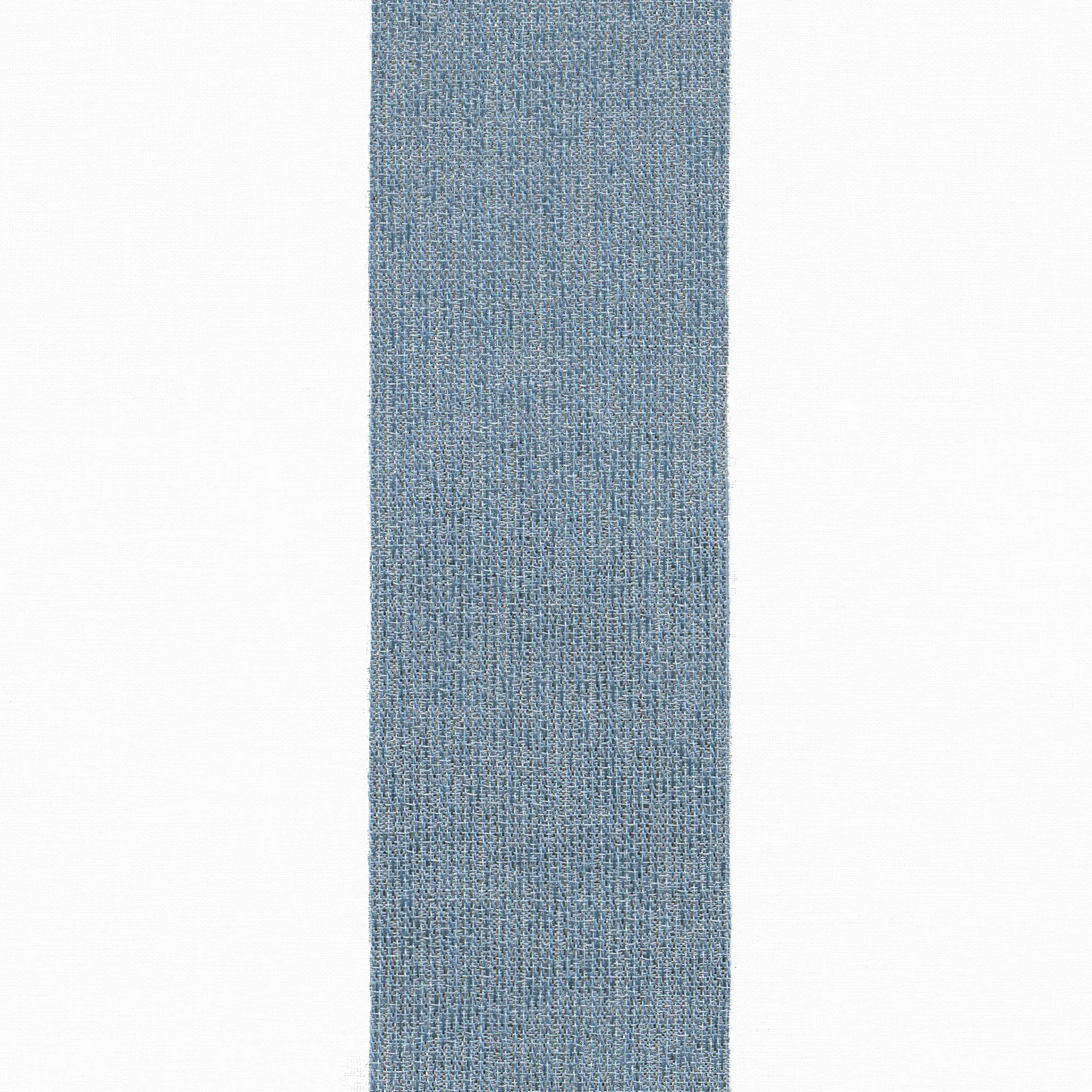 Stoffmuster für Vorhänge nach Maß | 50 blau / halbtransparent / Noble