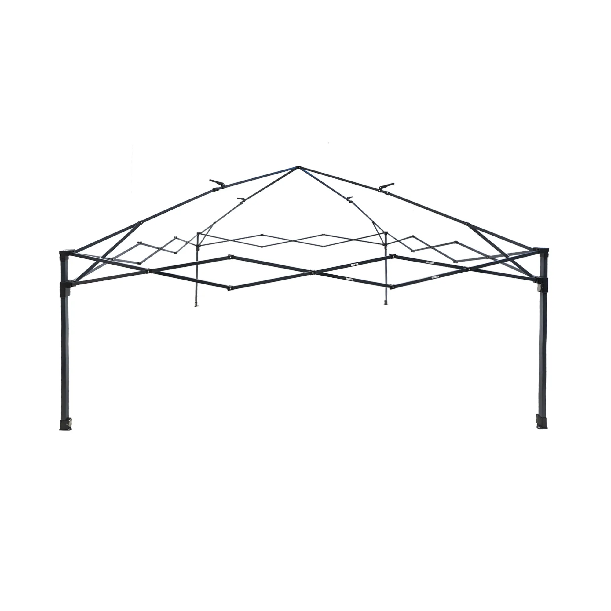 Struttura per gazebo pieghevole con design stabile e pieghevole per utilizzo versatile