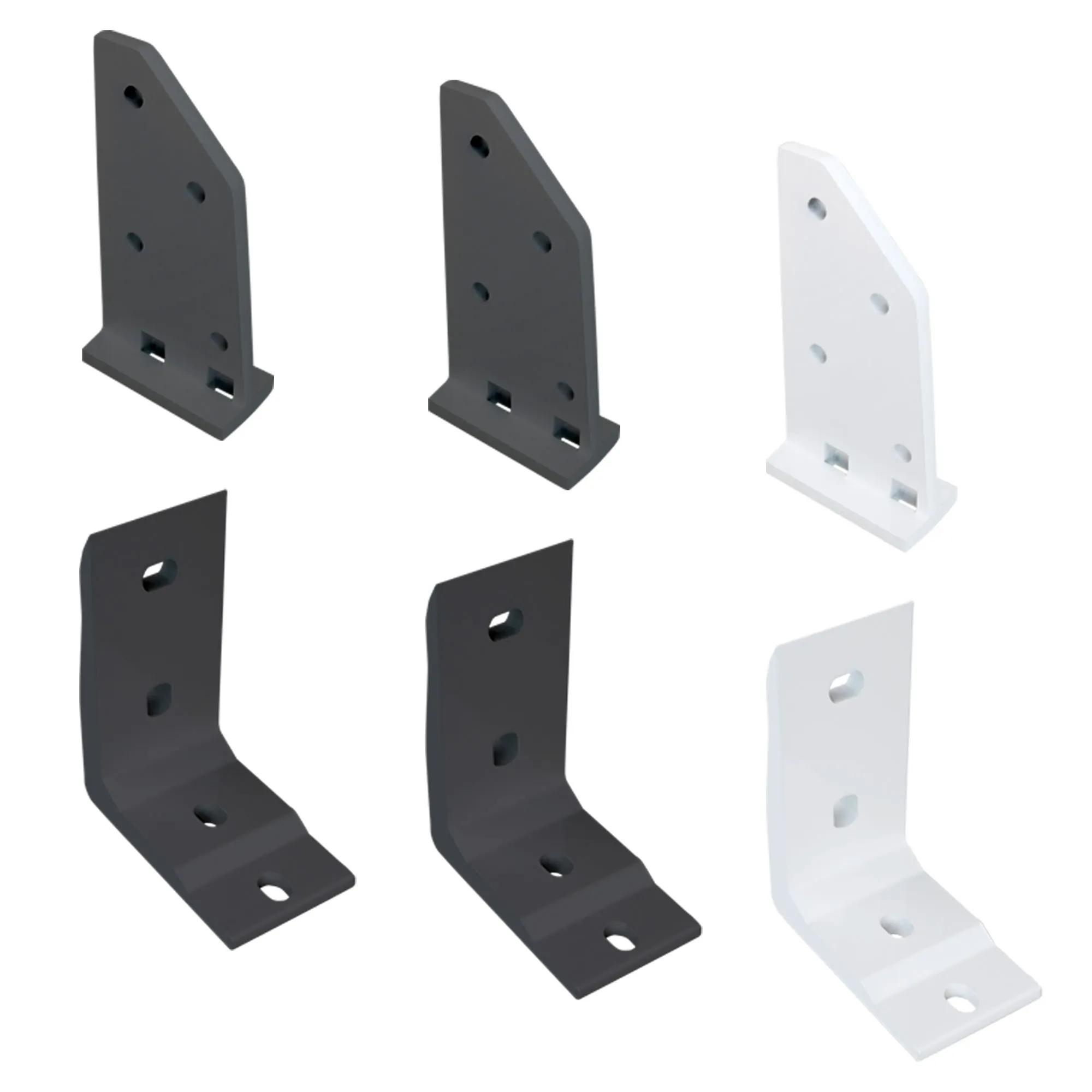 Dachsparrenhalter-Set mit Deckenwinkel für Kassettenmarkise Line (Typ nach Wahl)