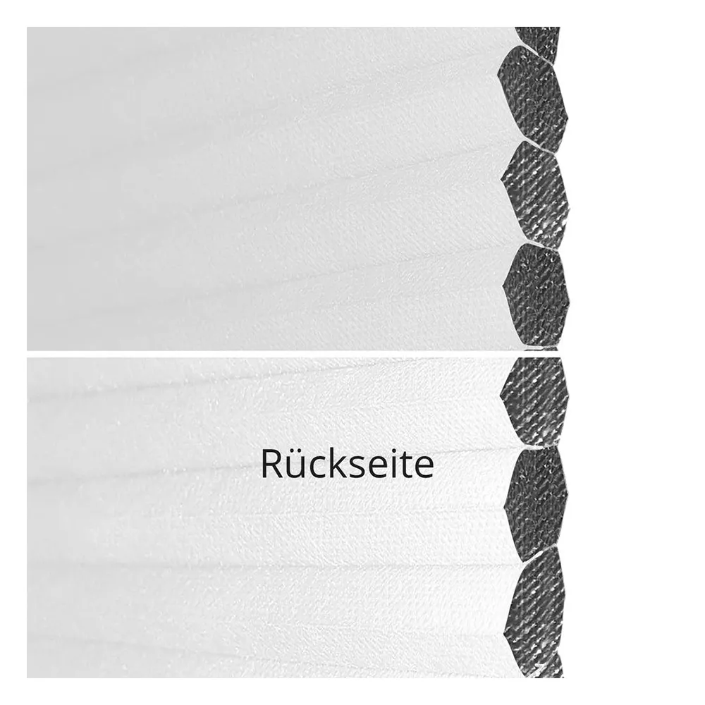 Stoffmuster für Plissee nach Maß | 70103 grau / vollverdunkelnd / Sistra Black Out B1