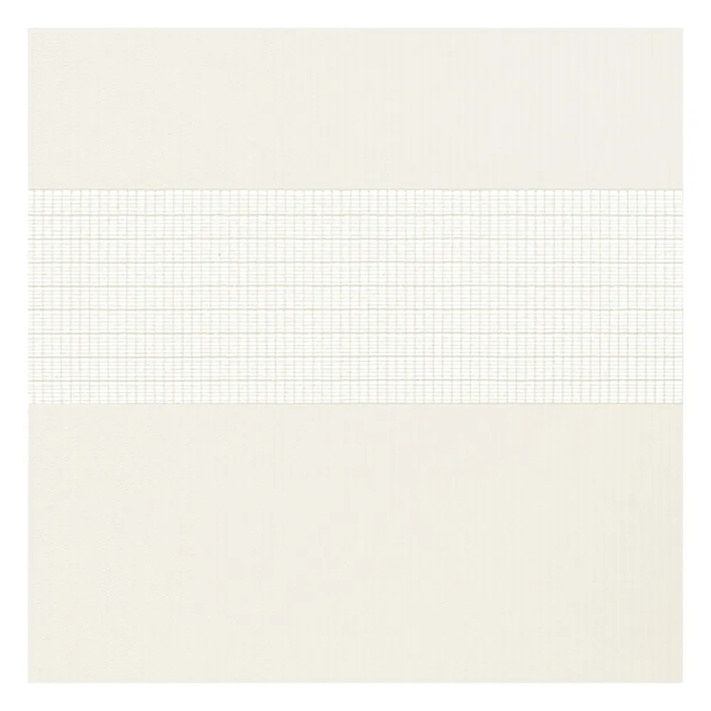 Échantillon tissu pour store enrouleur jour nuit sur mesure | A001 blanc / translucide / Spring