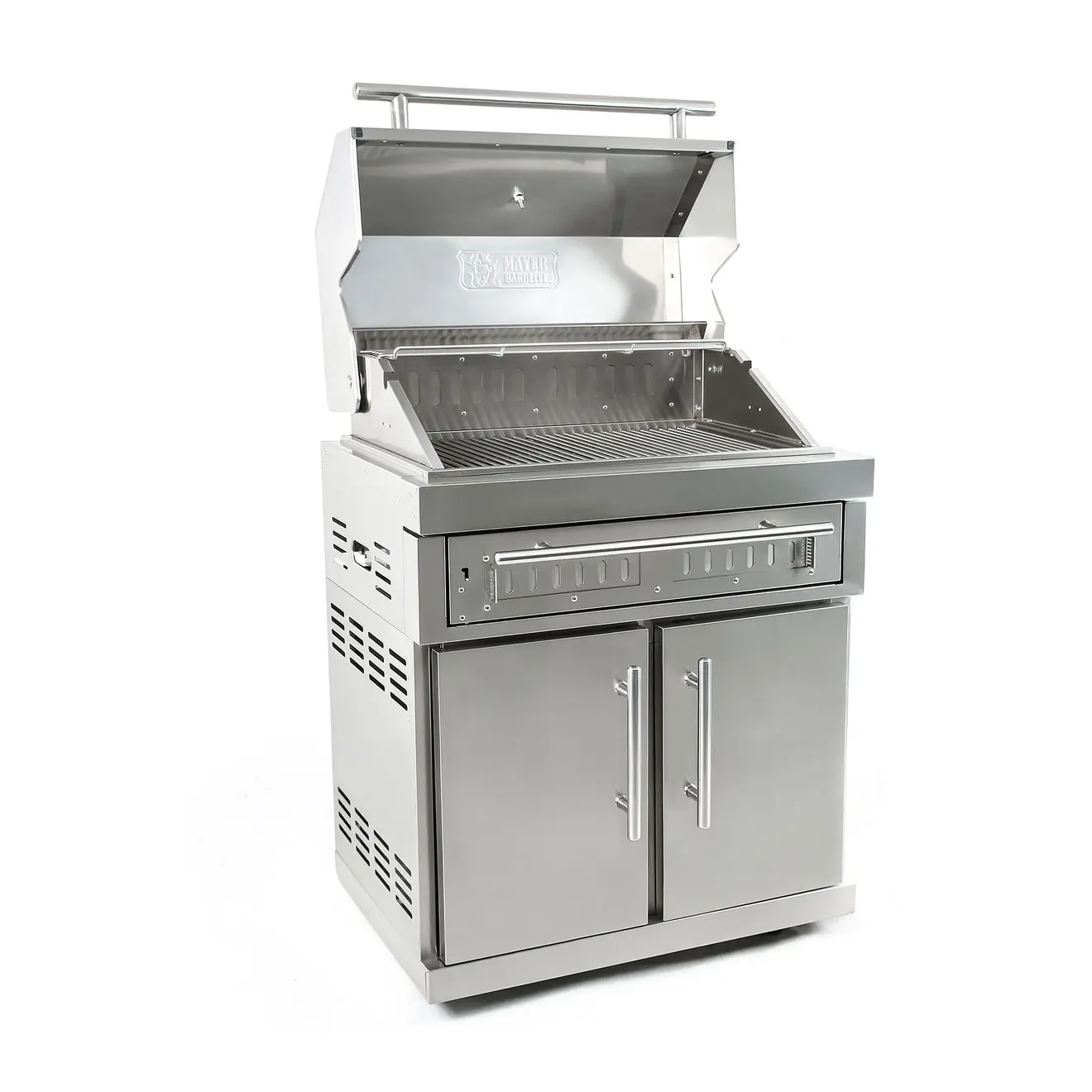 BRENNA Edelstahl-Erweiterungsmodul Holzkohlegrill MKG-400 Premium