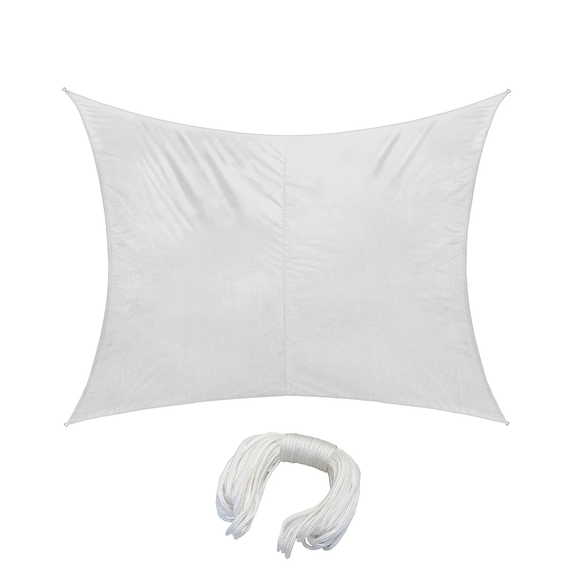 Telo da sole rettangolare con corda di fissaggio