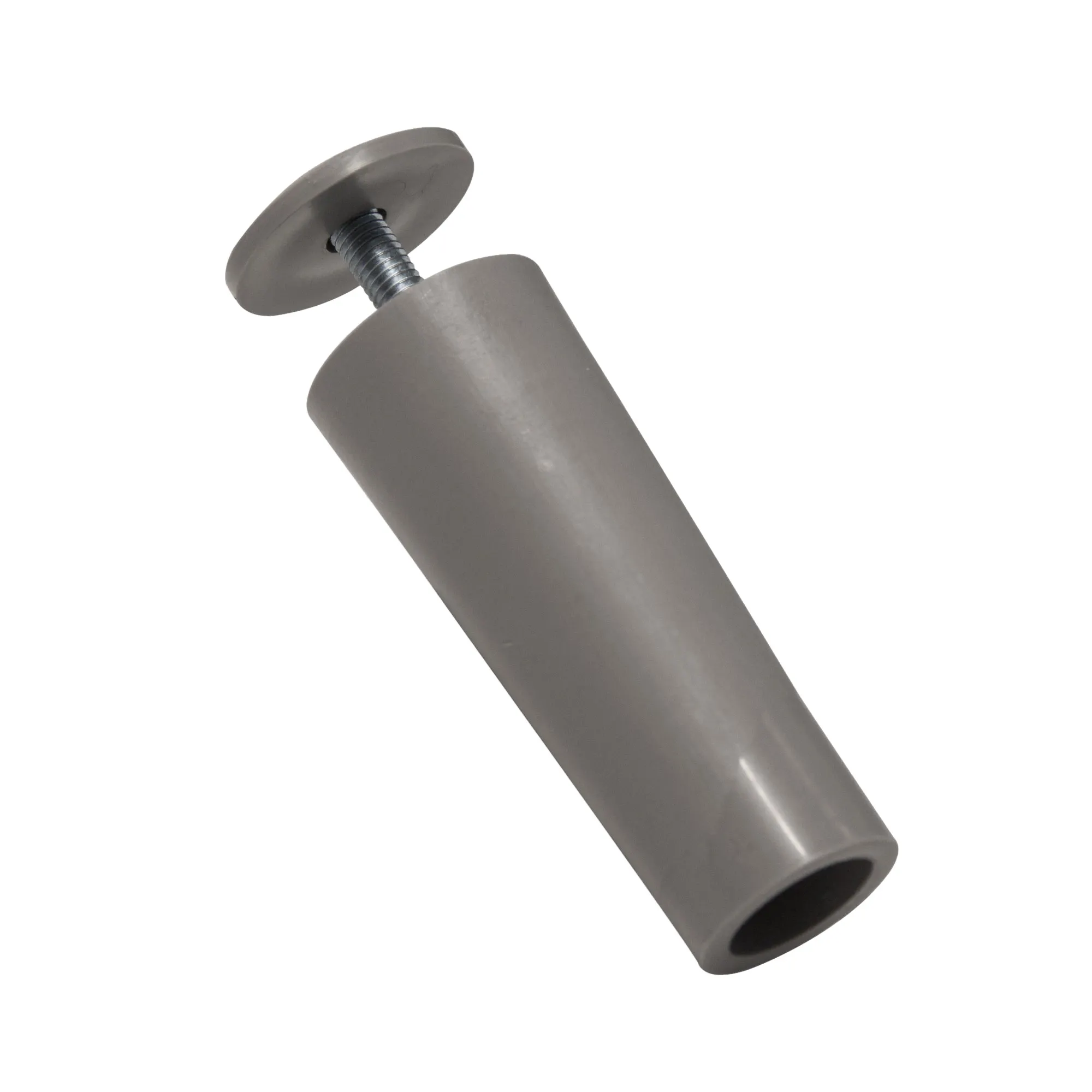Butée d’arrêt pour lame finale de volet roulant | 60 mm de longueur, gris